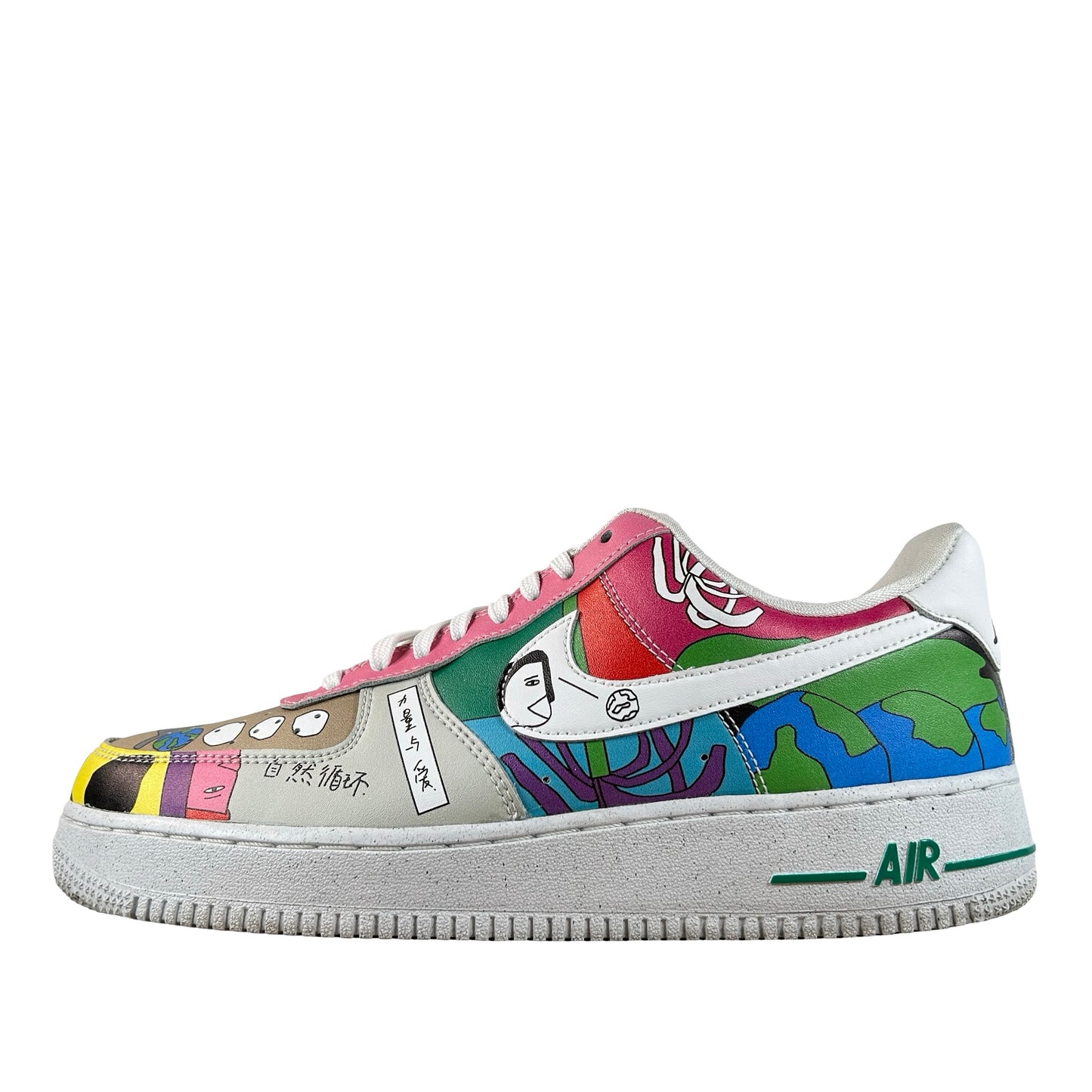 CZ3990 900 Nike Air Force 1 Flyleather Ruohan Wang [USED] - 9.5 M (Used)