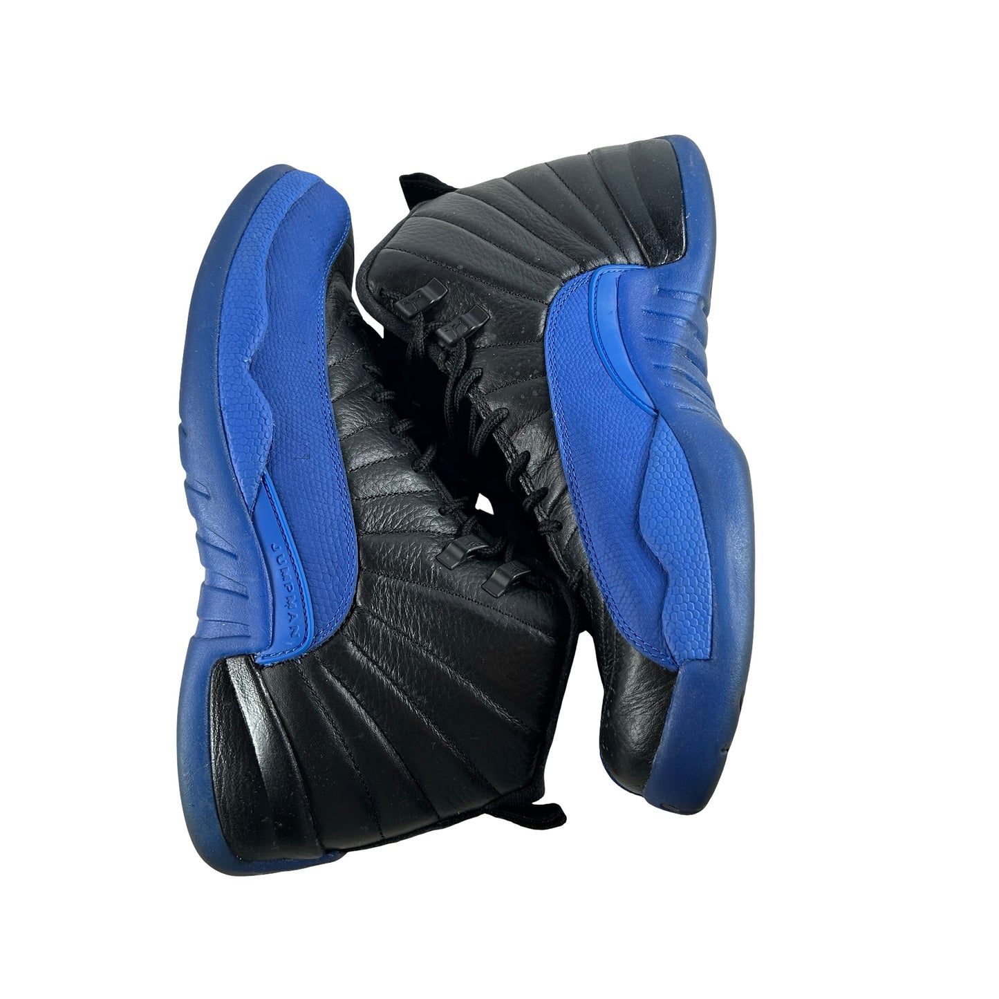 130690 014 Jordan 12 Retro Black Game Royal [USED] - 10.5 M (Used) (Replace Box)