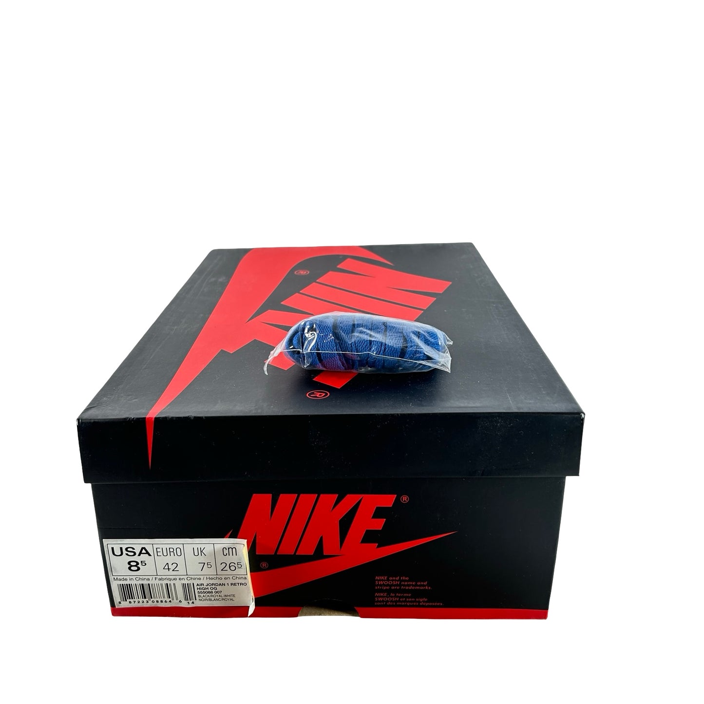 555088 007 Jordan 1 Royal (2017) [USED] - 8.5 M (Used)