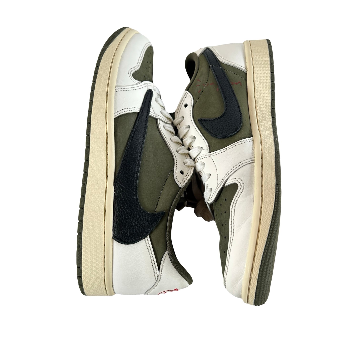 DM7866 200 Jordan 1 Retro Low OG SP Travis Scott Medium Olive [USED] - 9 M (Used8)