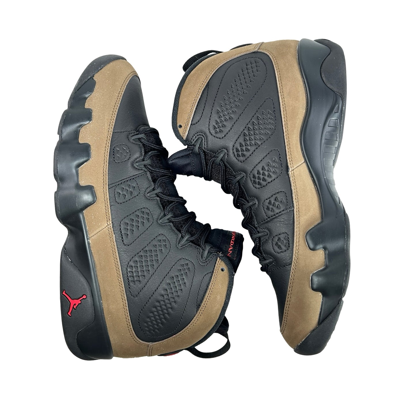 HV4794 030 Air Jordan 9 Retro Olive (2024) [USED] - 9.5 M (Used6)