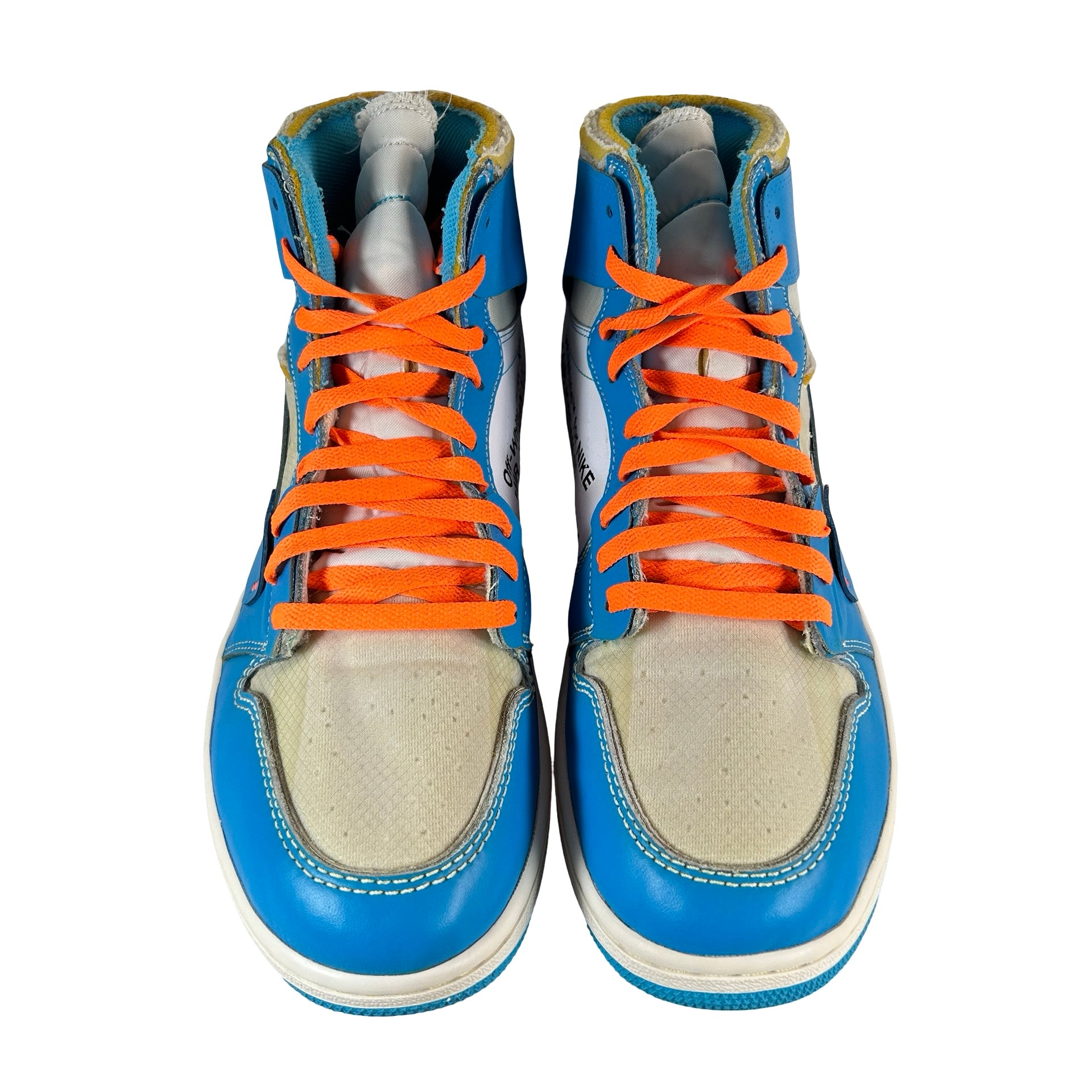 used off white jordan 1 unc