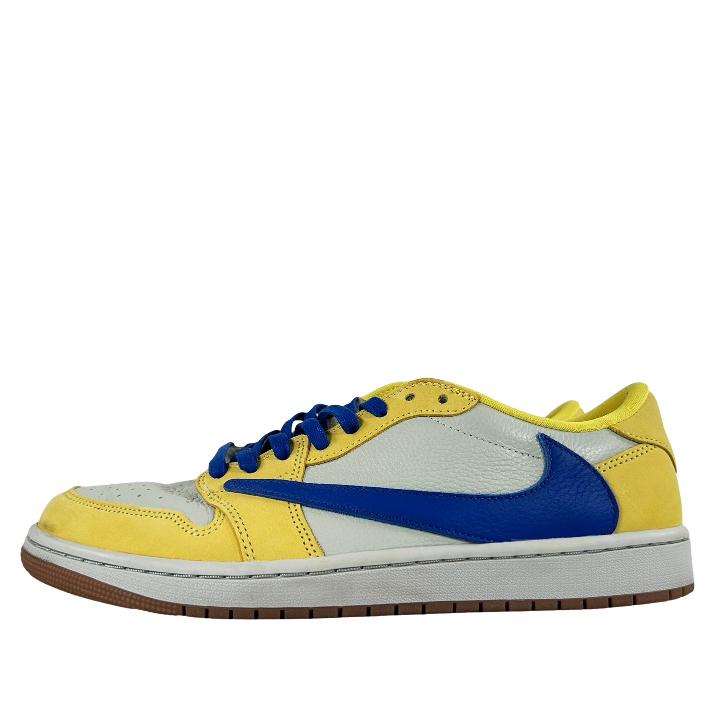 DZ4137 700 Jordan 1 Retro Low OG SP Travis Scott Canary (Women's) [USED] - 12.5 W (Used)