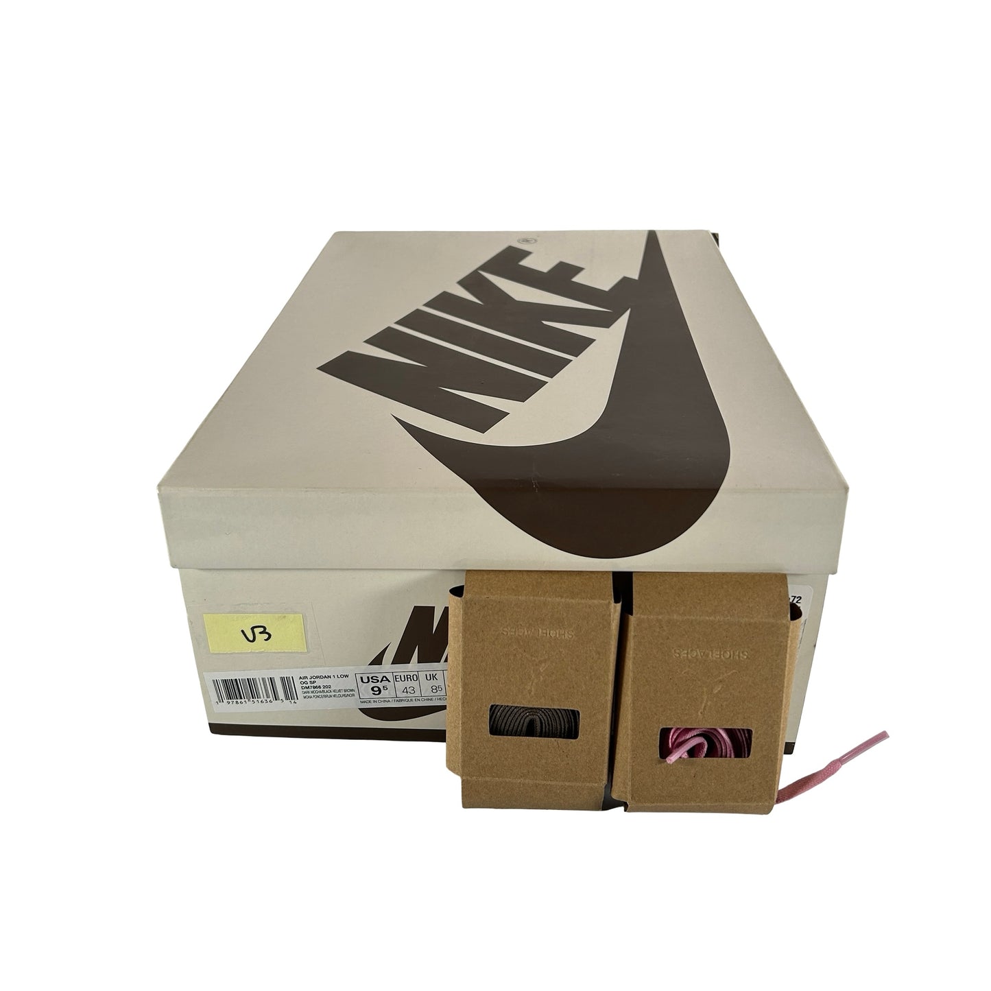 DM7866 202 Jordan 1 Retro Low OG SP Travis Scott Velvet Brown [USED] - 9.5 (Used3)