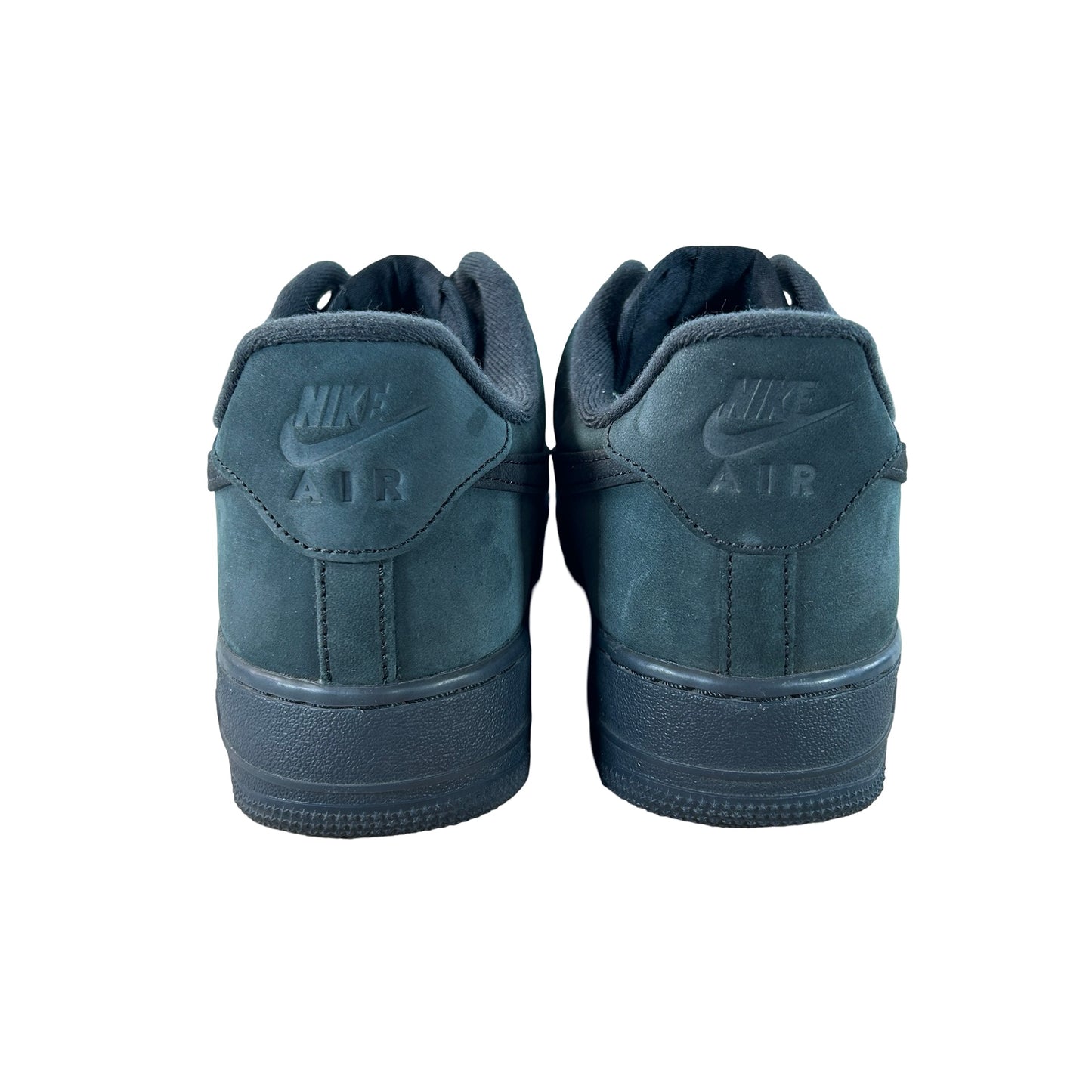 CJ9179 001 Nike Air Force 1 Low '07 WB Triple Black Nubuck [USED] - 9 M (Used)