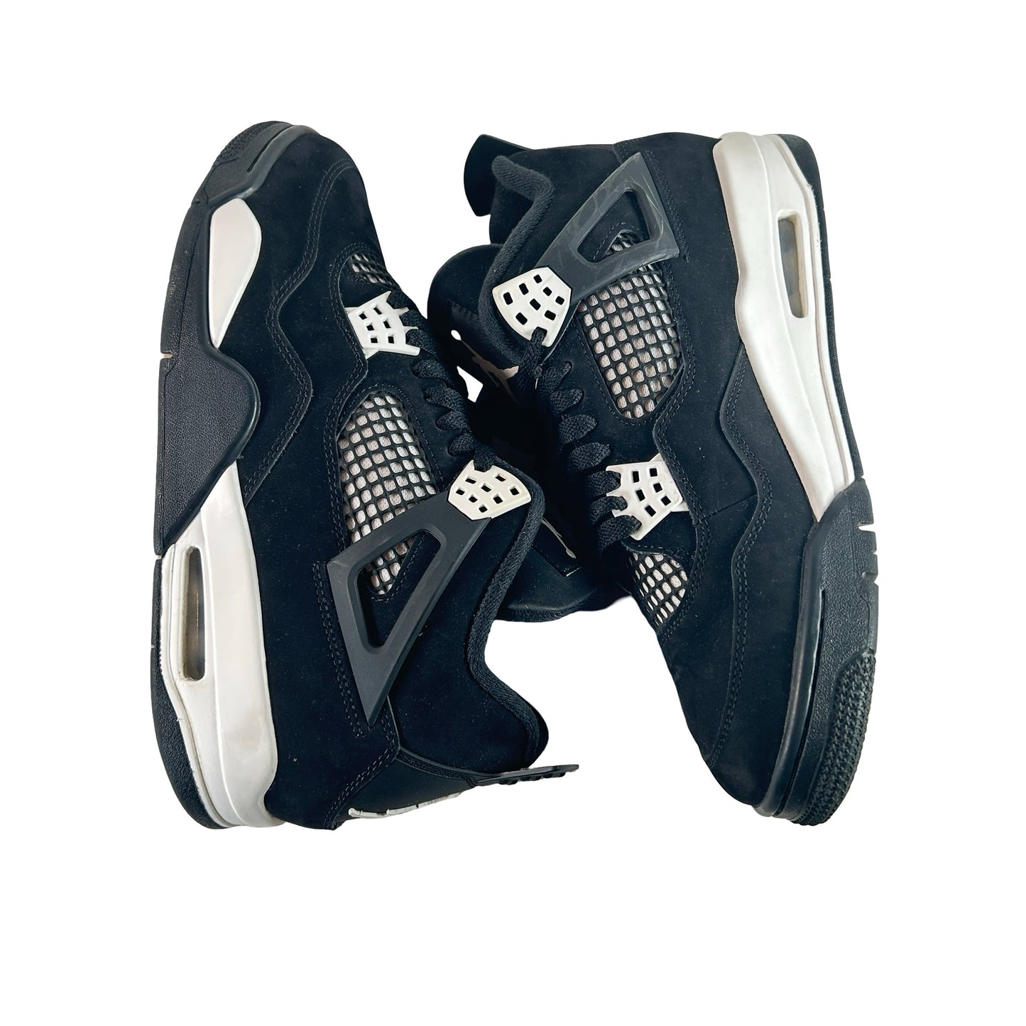 FQ8138 001 Jordan 4 Retro White Thunder [USED] - 9 M (Used9)