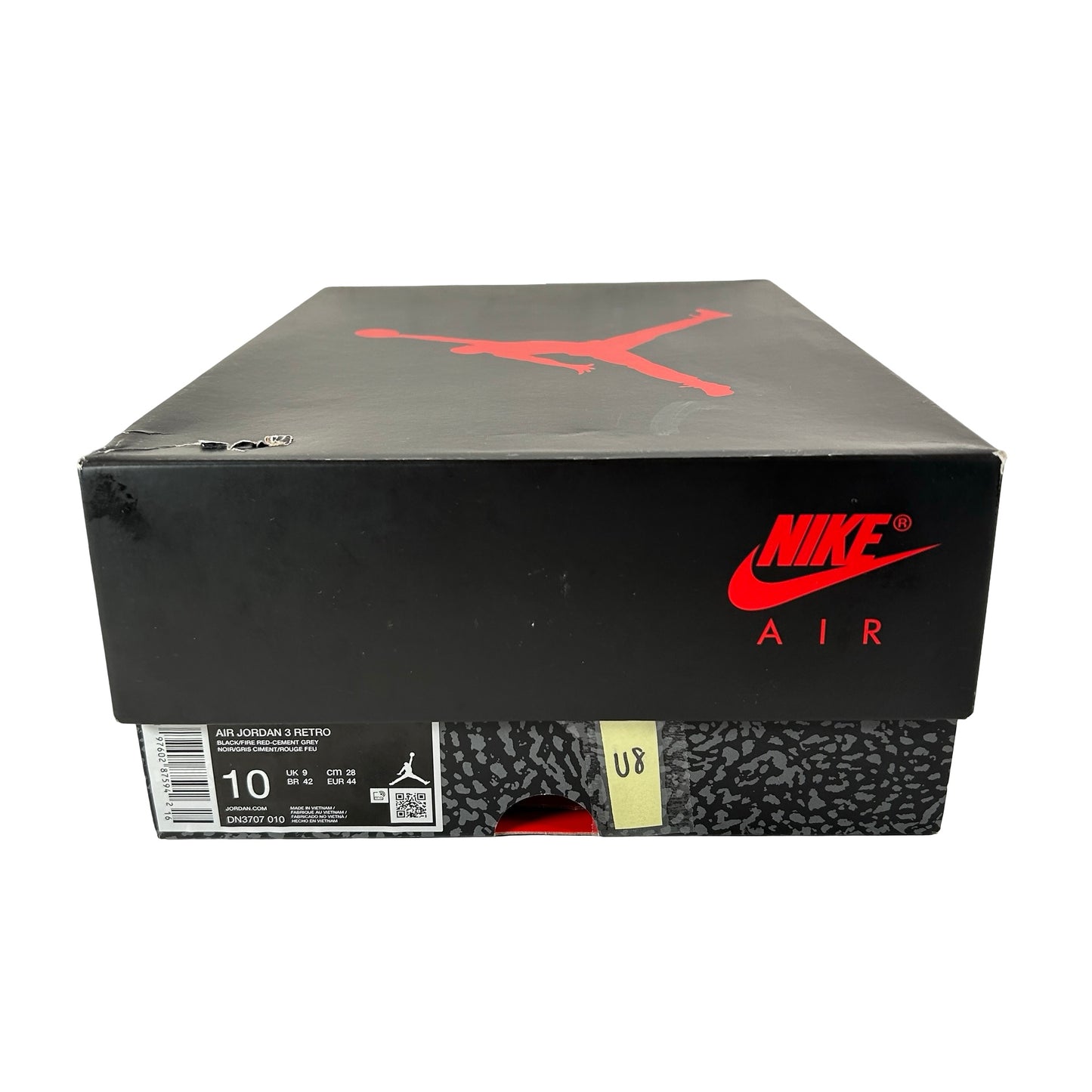 DN3707 010 Jordan 3 Retro Black Cement Reimagined (2024) [USED] - 10 M (Used8)