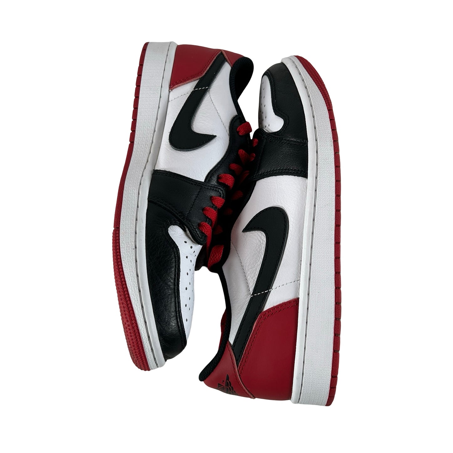 CZ0790 106  Jordan 1 Retro Low OG Black Toe (2023) [USED] - 9 M (Used4)