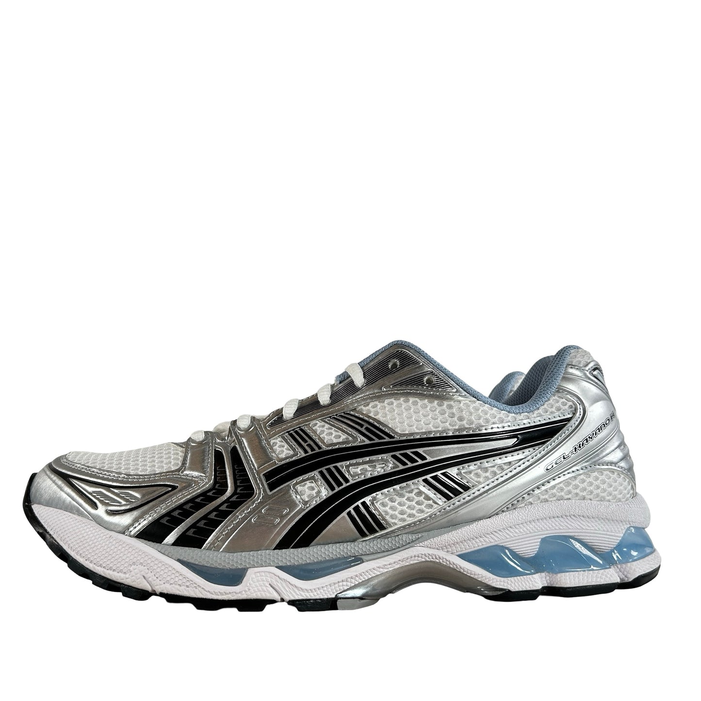 1203A961 101 ASICS Gel-Kayano 14 JJJJound White Blue [USED] - 9.5 M (Used)