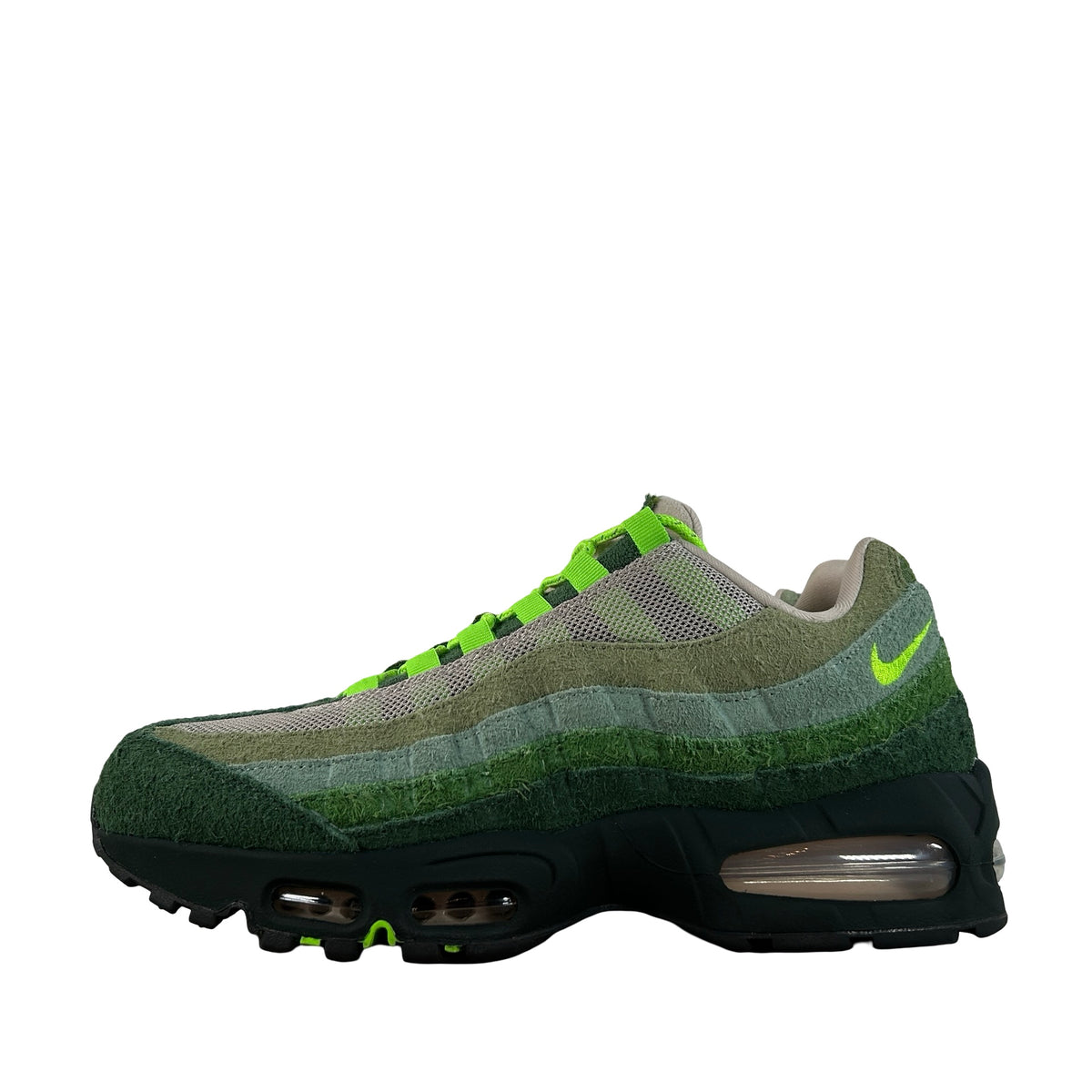 IQ3986 300 Nike Air Max 95 Big Bubble Ducks of a Feather Oregon Ducks The Woods [USED] - 8.5 M (Used3)
