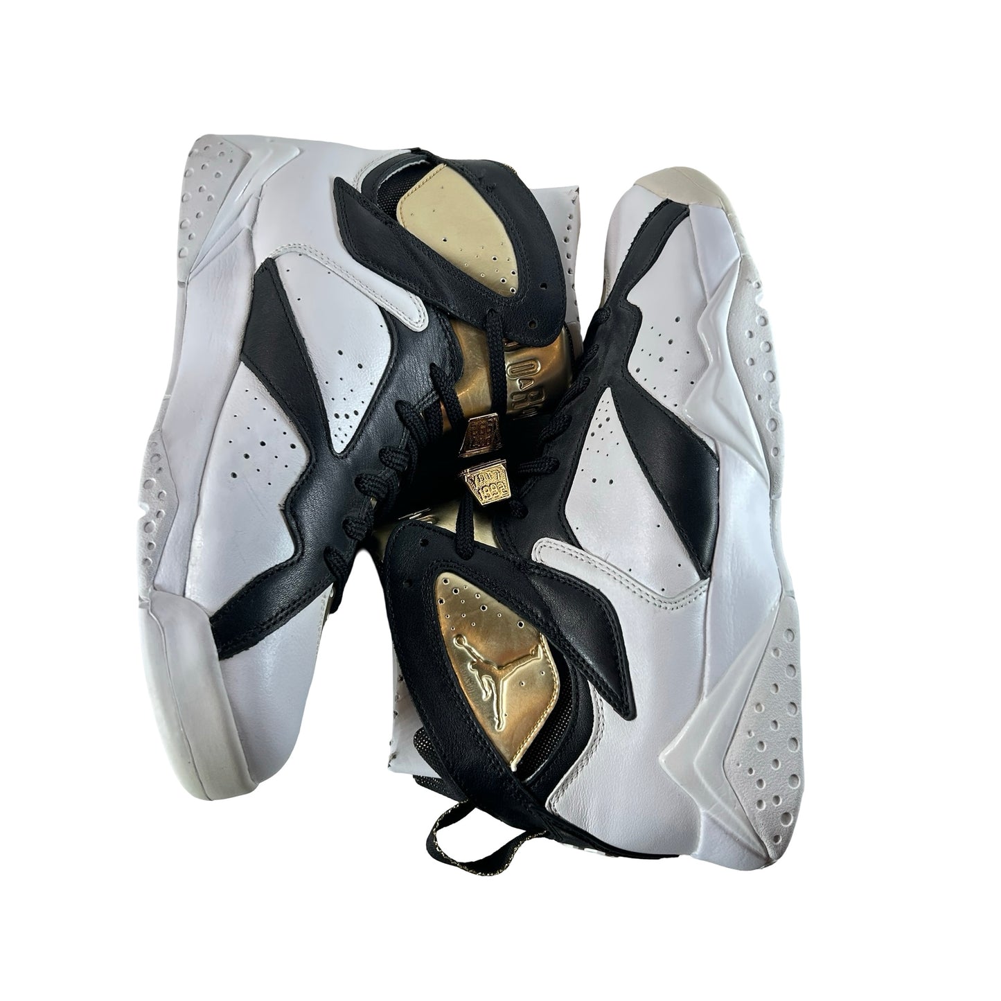 725093 140 Jordan 7 Retro Championship Pack Champagne - 9 M (Yellowing) (No Box)