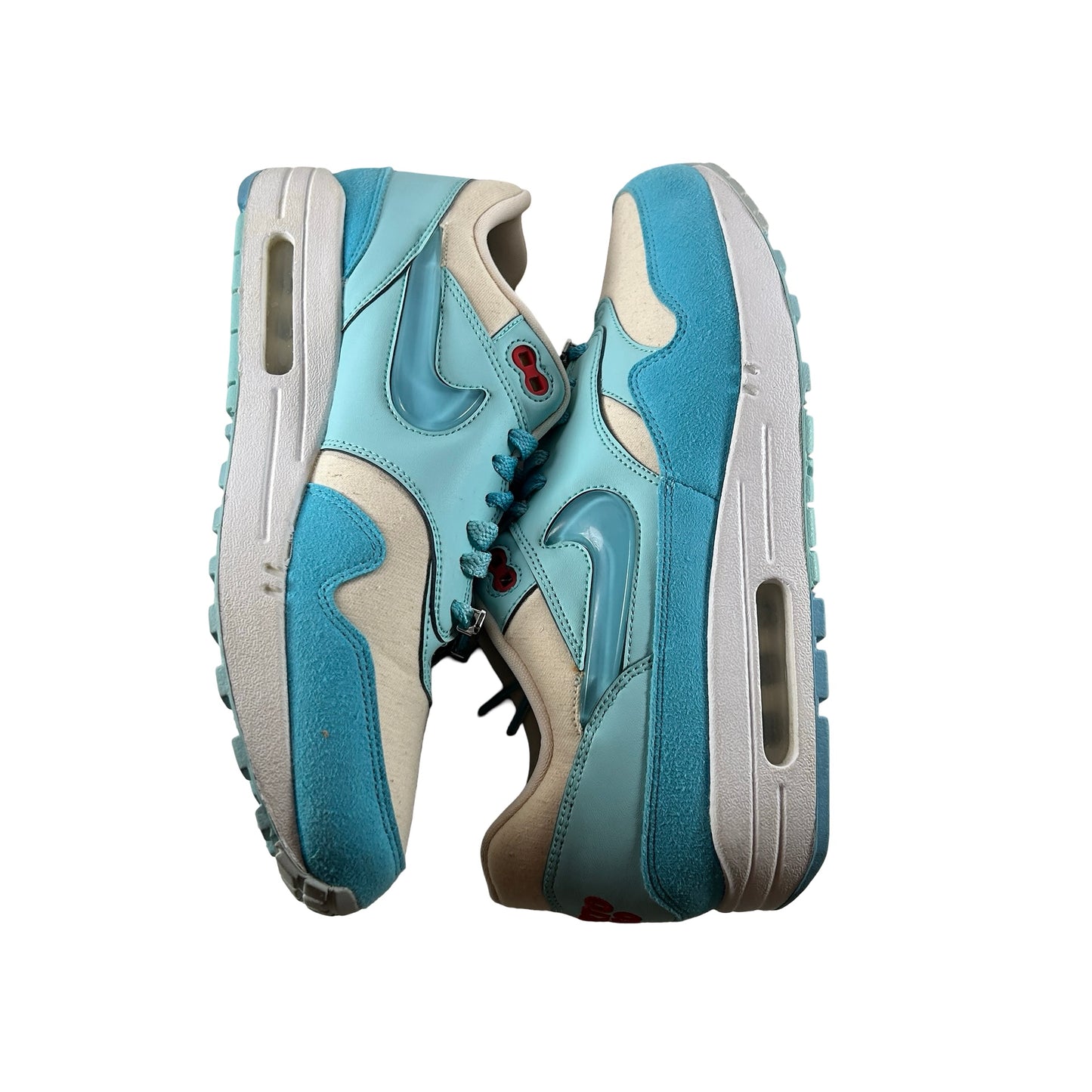FD6955 400 Nike Air Max 1 Puerto Rico Blue Gale [USED] - 9.5 M (Used)