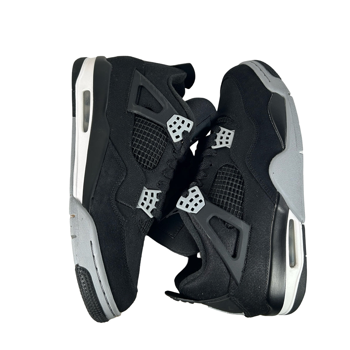 DH7138 006 Jordan 4 Retro SE Black Canvas [USED] - 10 M (Used9)