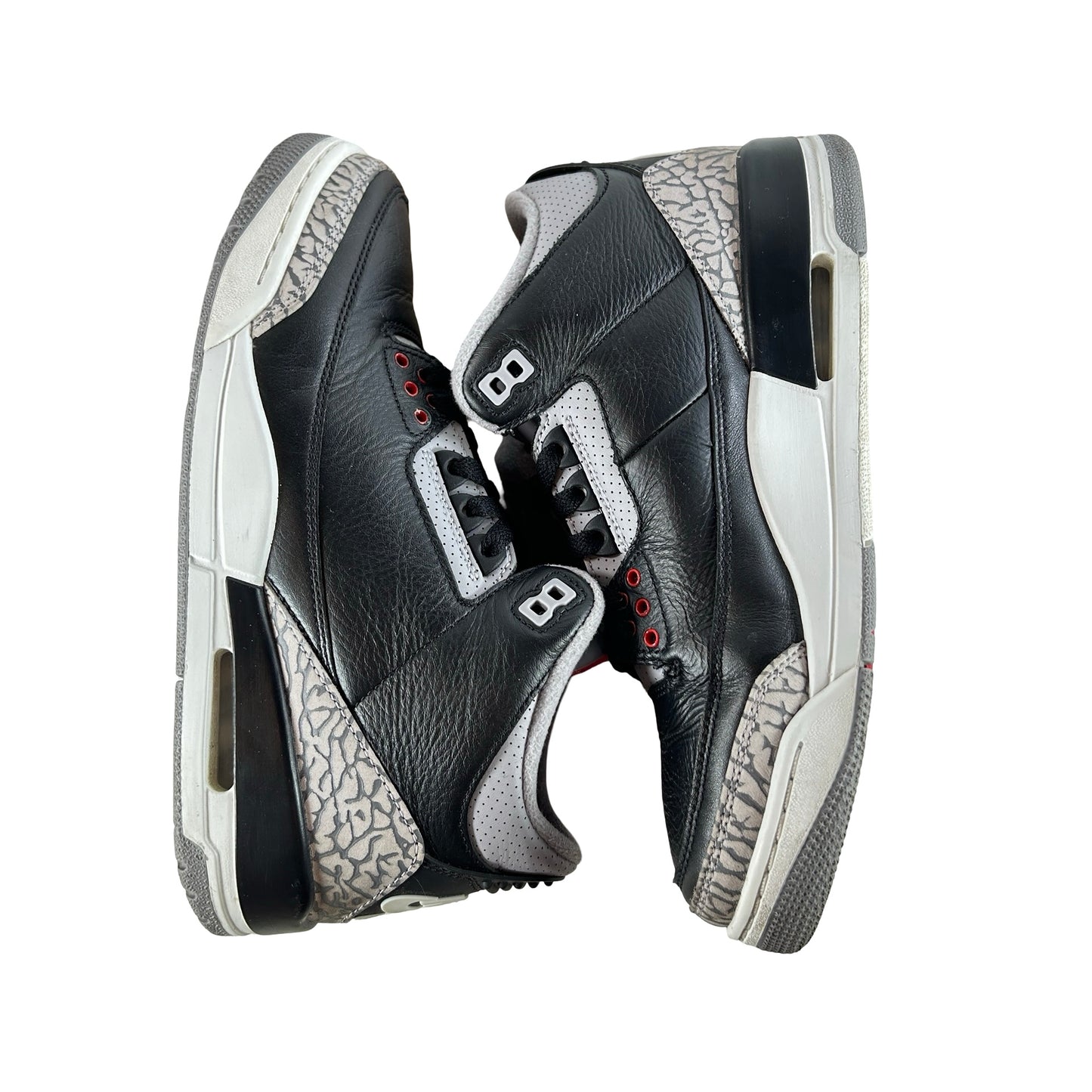 DN3707 010 Jordan 3 Retro Black Cement Reimagined (2024) [USED] - 8 M (Used9)