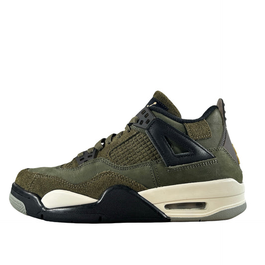 FB9928 200 Jordan 4 Retro SE Craft Medium Olive (GS) [USED] - 7 Y (Used2)