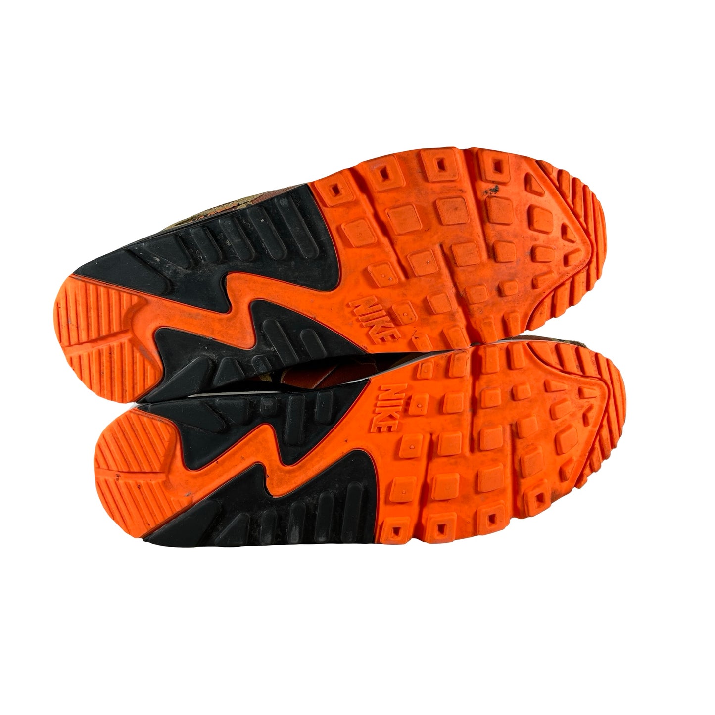CW4039 800  Nike Air Max 90 Duck Camo Orange [USED] - 10 M (Used)
