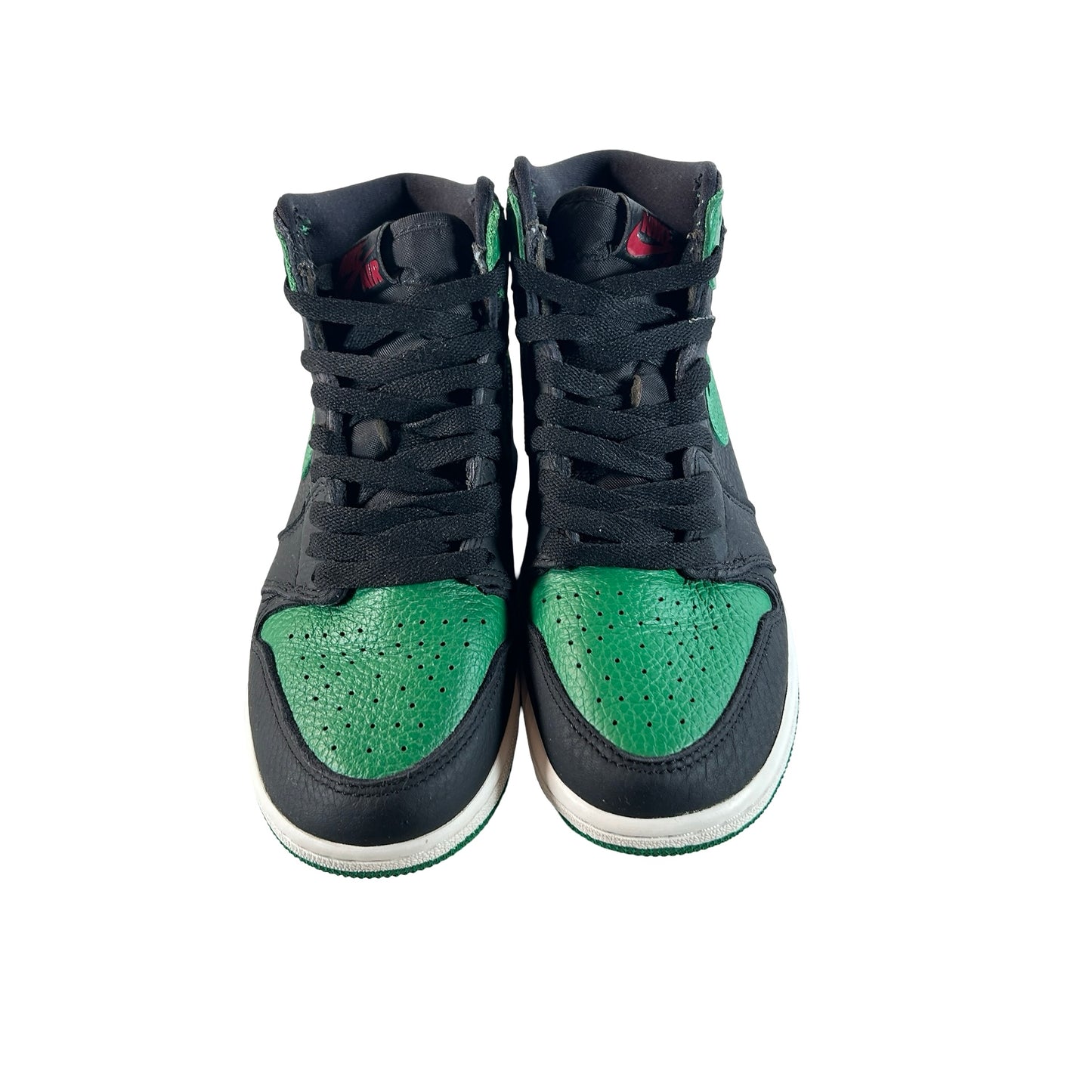 575441 030 Jordan 1 Retro High Pine Green Black (GS) [USED] - 4 Y (Used) (No Box)