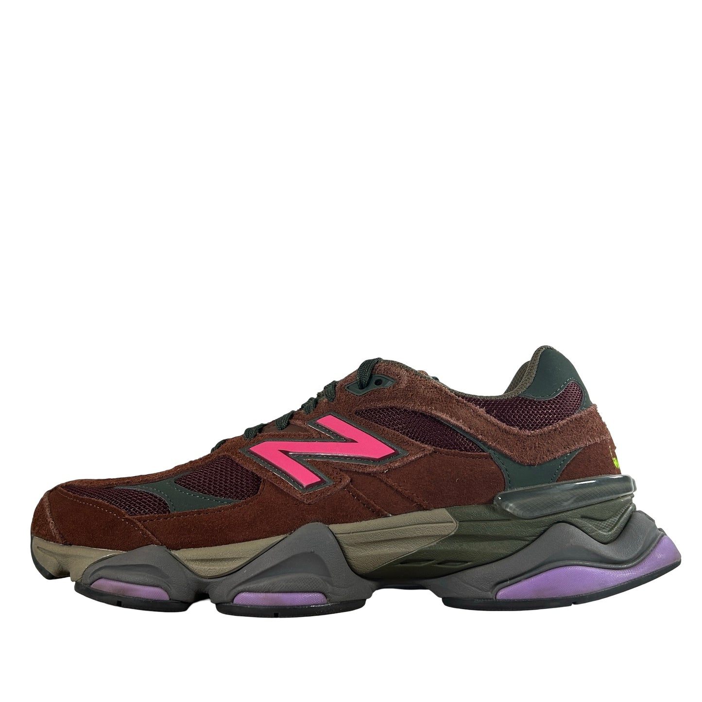 U9060BUR New Balance 9060 Rich Oak Burgundy [USED] - 11 M (Used3)