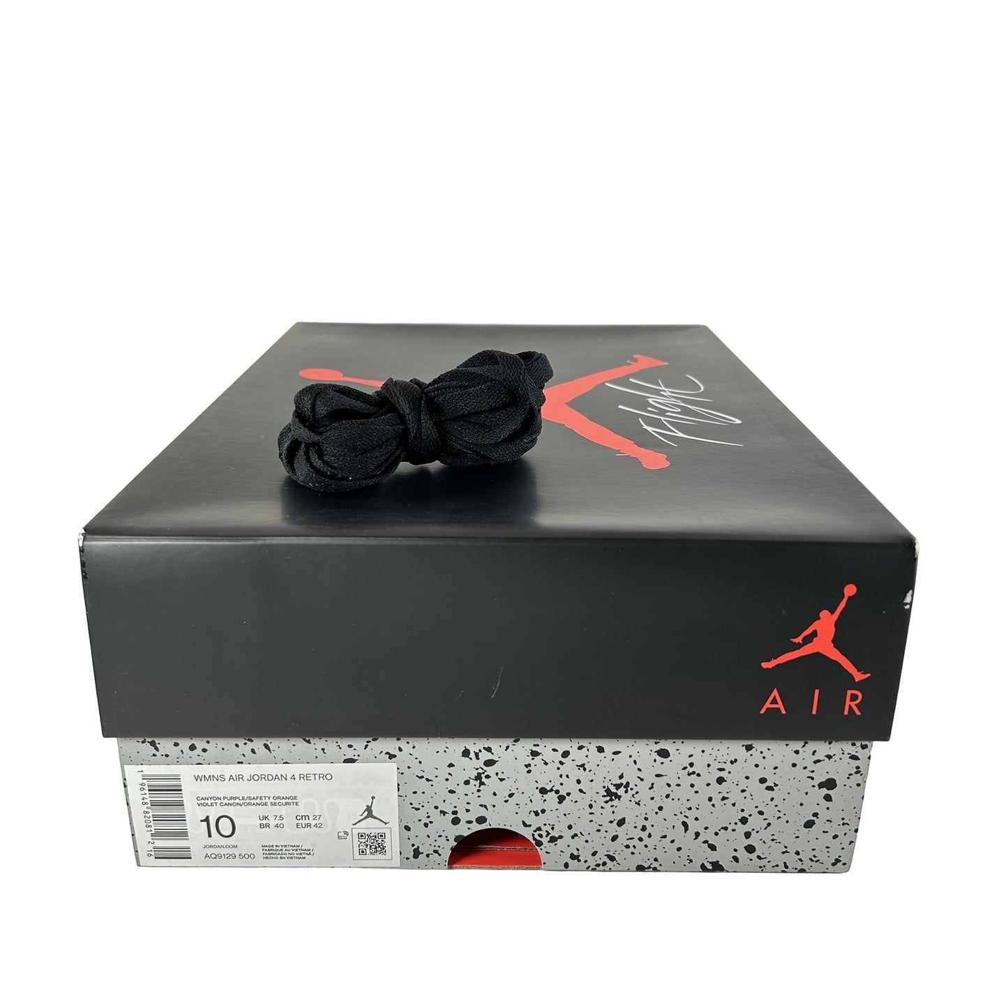 AQ9129 500 Jordan 4 Retro Canyon Purple [USED] - 10 W (Used)