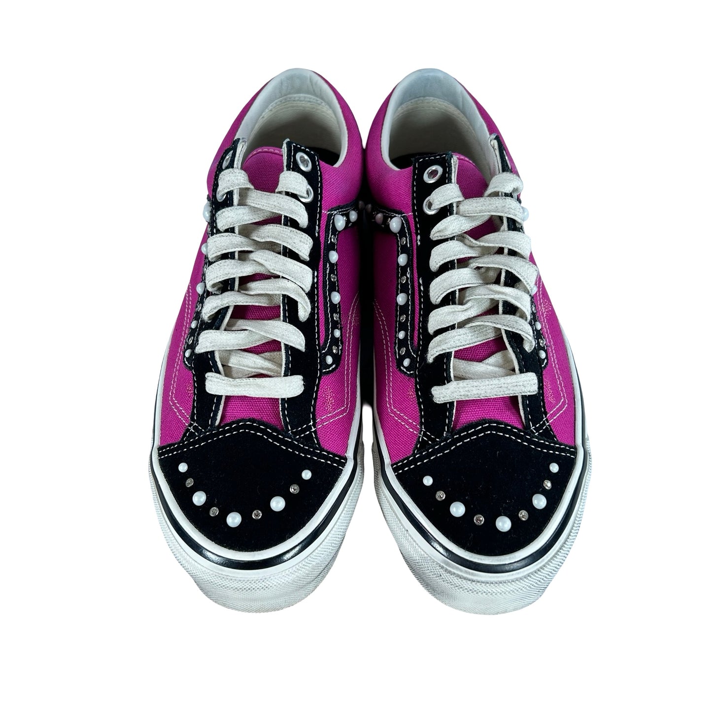 VN000E8VHLE Vans OTW Old Skool 36 Pearlized Pack Pink Black [USED] - 9.5 M (Used)