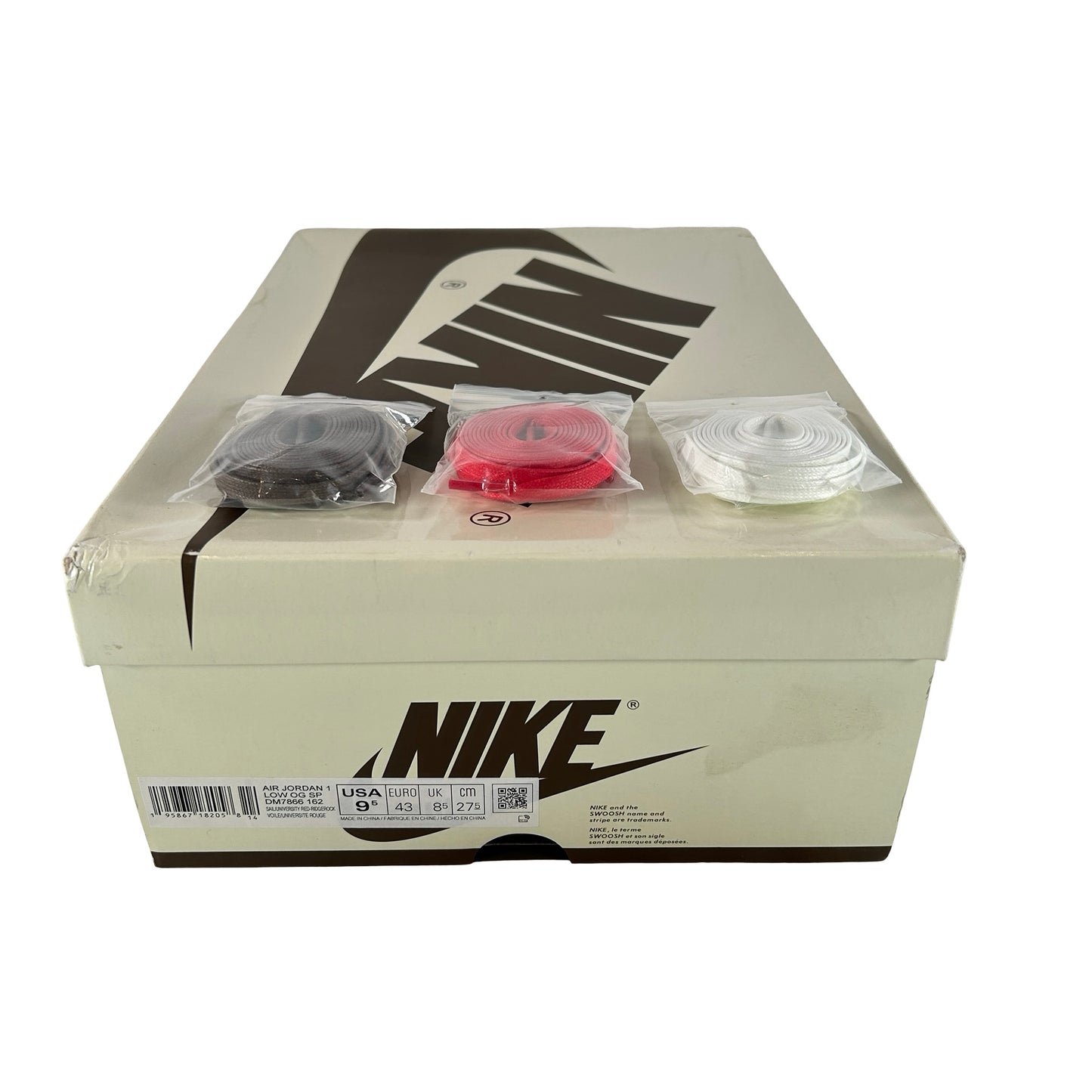 DM7866 162 Jordan 1 Retro Low OG SP Travis Scott Reverse Mocha [USED] - 9.5 M (Used)