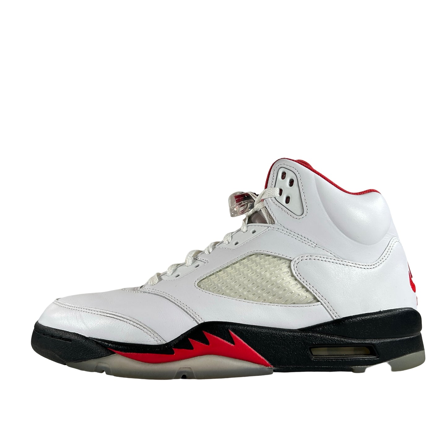 DA1911 102 Jordan 5 Retro Fire Red Silver Tongue (2020) [USED] - 11 M (Used2)