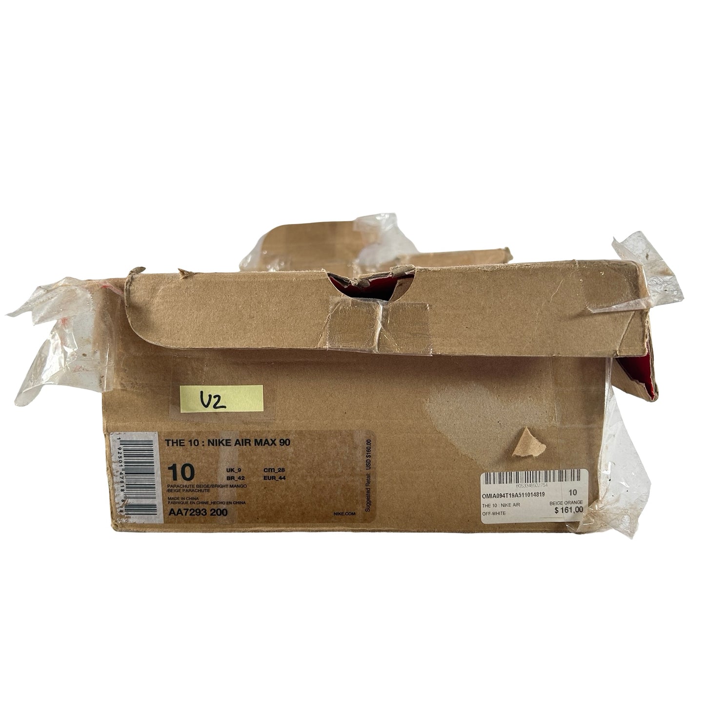 AA7293 200 Nike Air Max 90 Off-White Desert Ore [USED] - 10 M (Used2)
