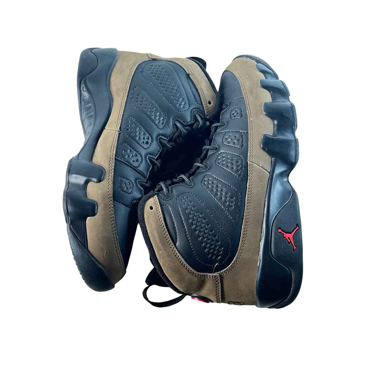 HV4574 030 Jordan 9 Retro Olive (2024) (GS) [USED] - 7 Y (Used2) (No Box2)