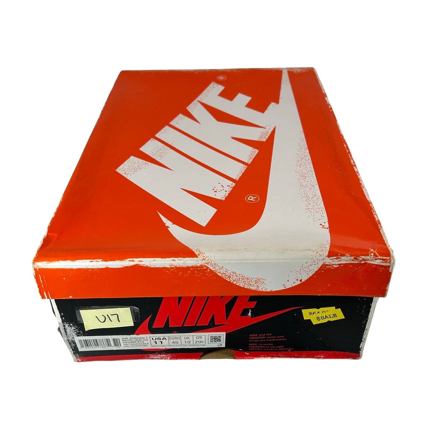 DZ5485 612 Jordan 1 Retro High OG Chicago Lost And Found [USED] - 11 M (Used17)