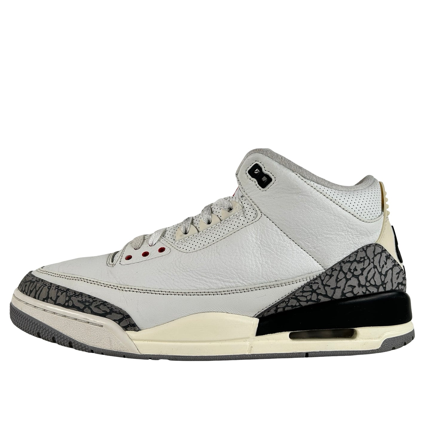 DN3707 100 Jordan 3 Retro White Cement Reimagined [USED] - 13 M (Used9)