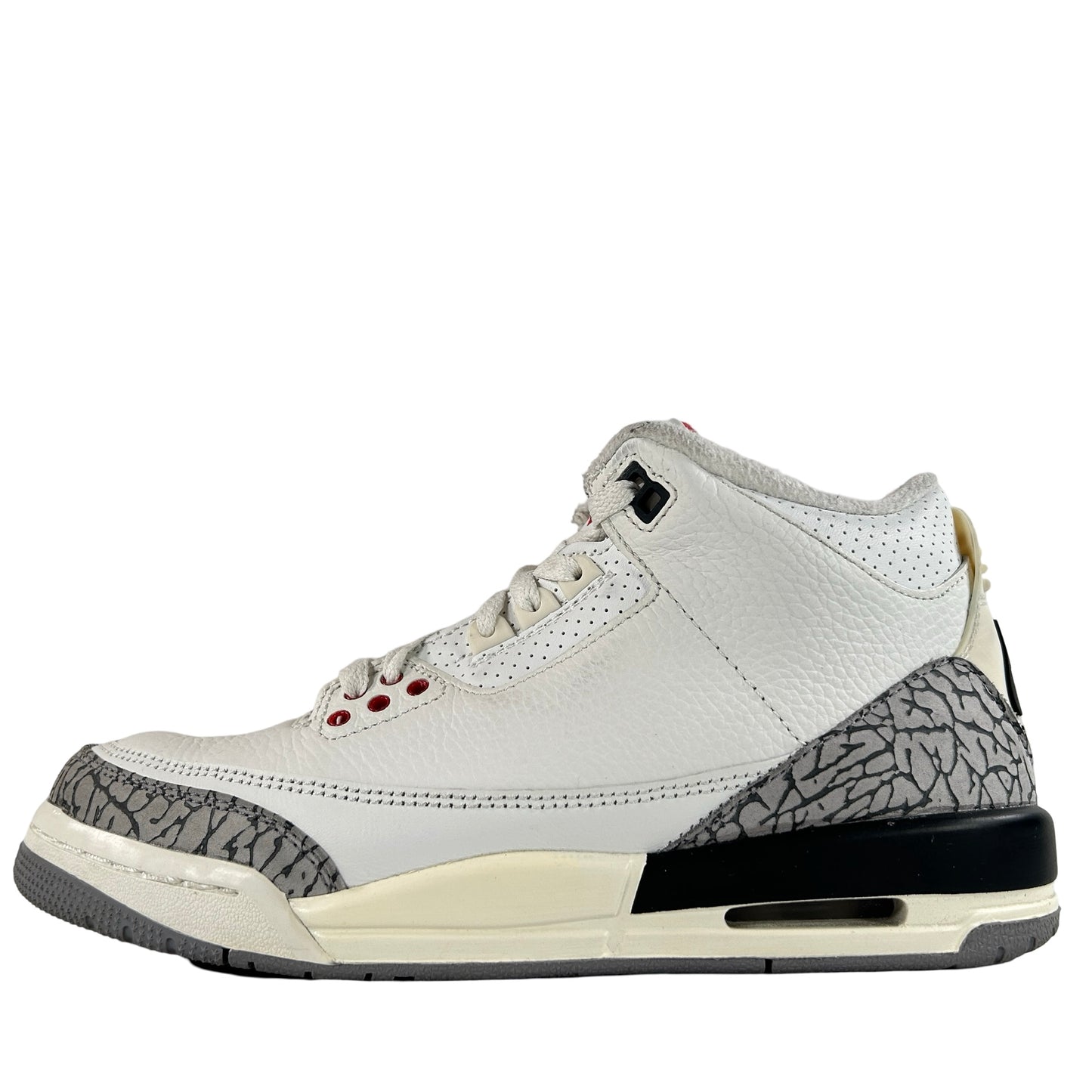 DM0967 100 Jordan 3 Retro White Cement Reimagined (GS) [USED] - 7 Y (Used7)