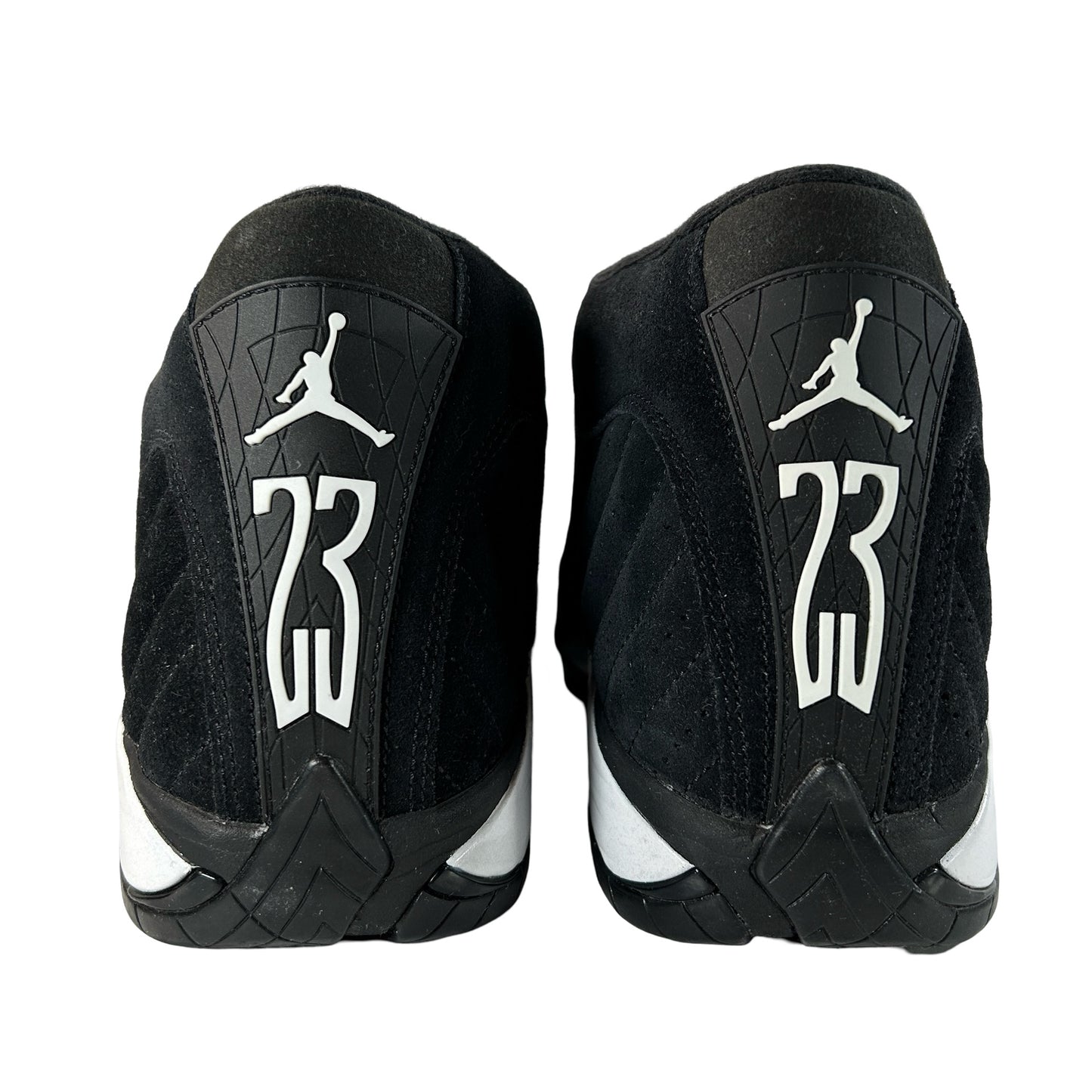 487471 016 Jordan 14 Retro Black White [USED] - 10.5 M (Used)