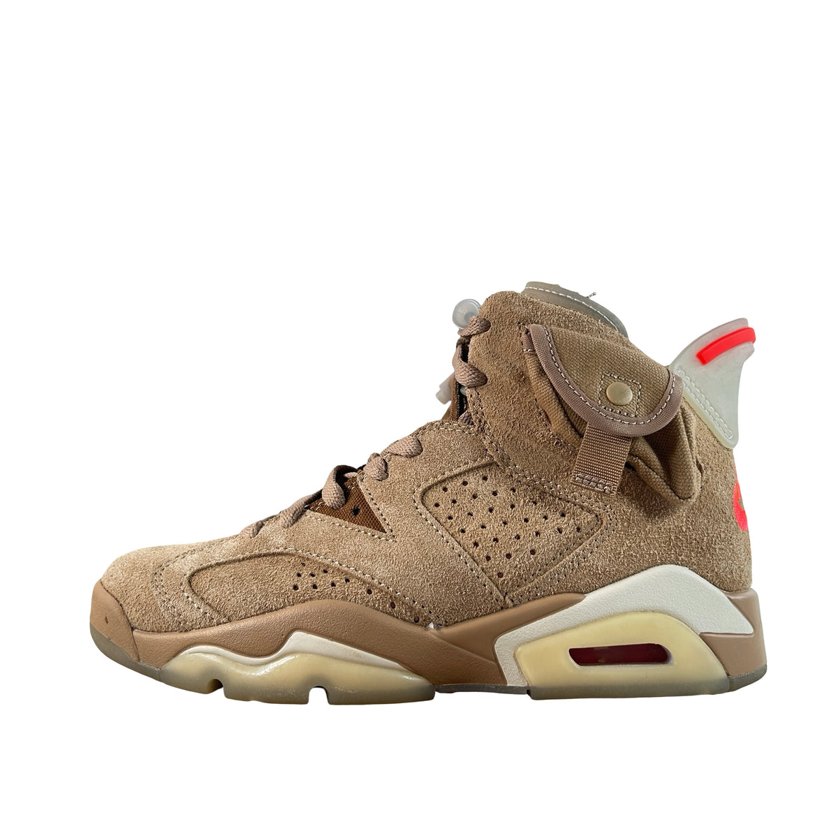 DH0690 200 Jordan 6 Retro Travis Scott British Khaki [USED] - 4.5 M (Used)