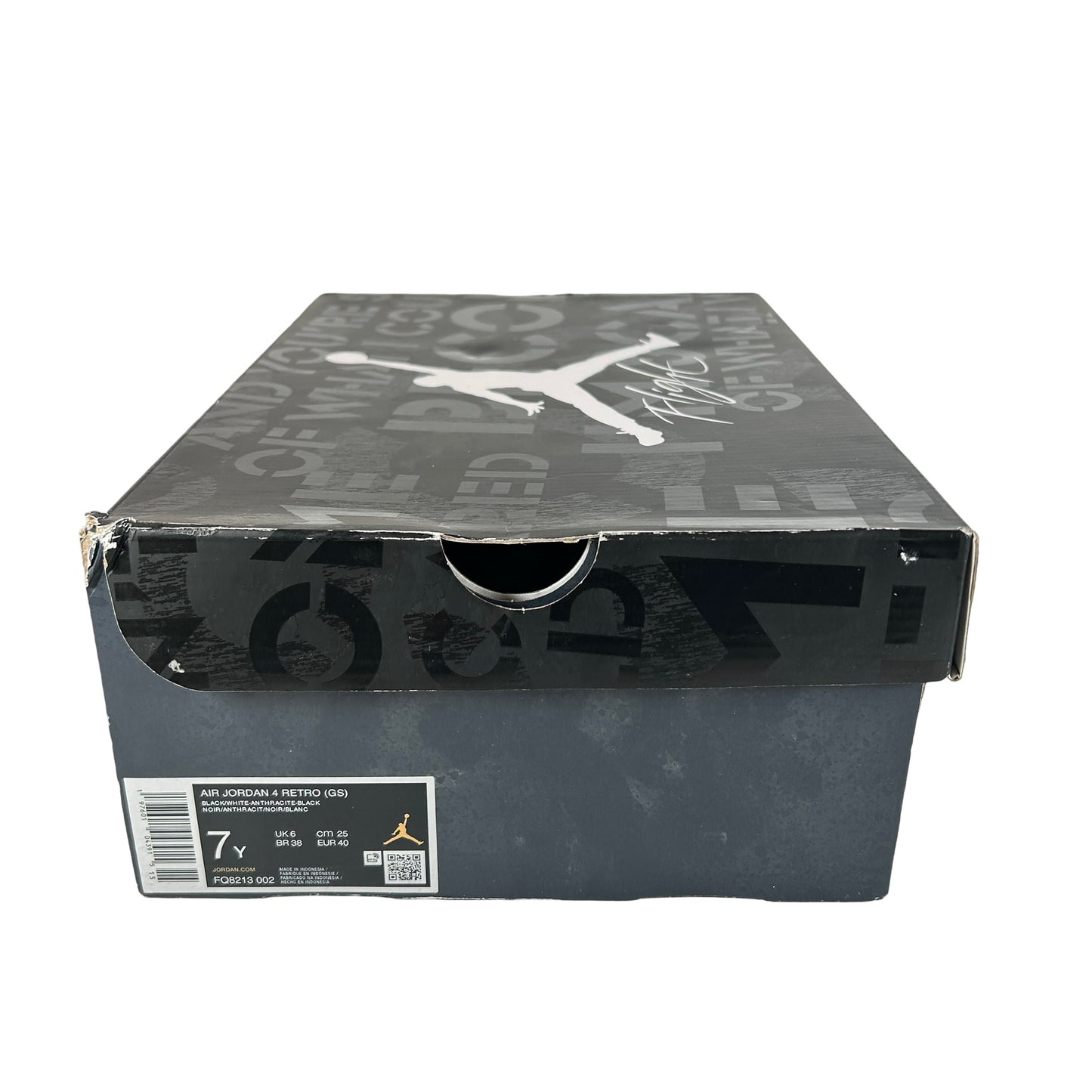 FQ8213 002 Jordan 4 Retro Fear (2024) (GS) [USED] - 7 Y (Used)