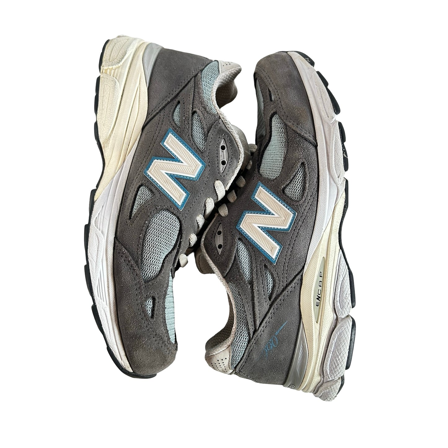 M990KS3 New Balance 990v3 MiUSA Kith Steel Blue [USED] - 8.5 M (Used) (No Box)
