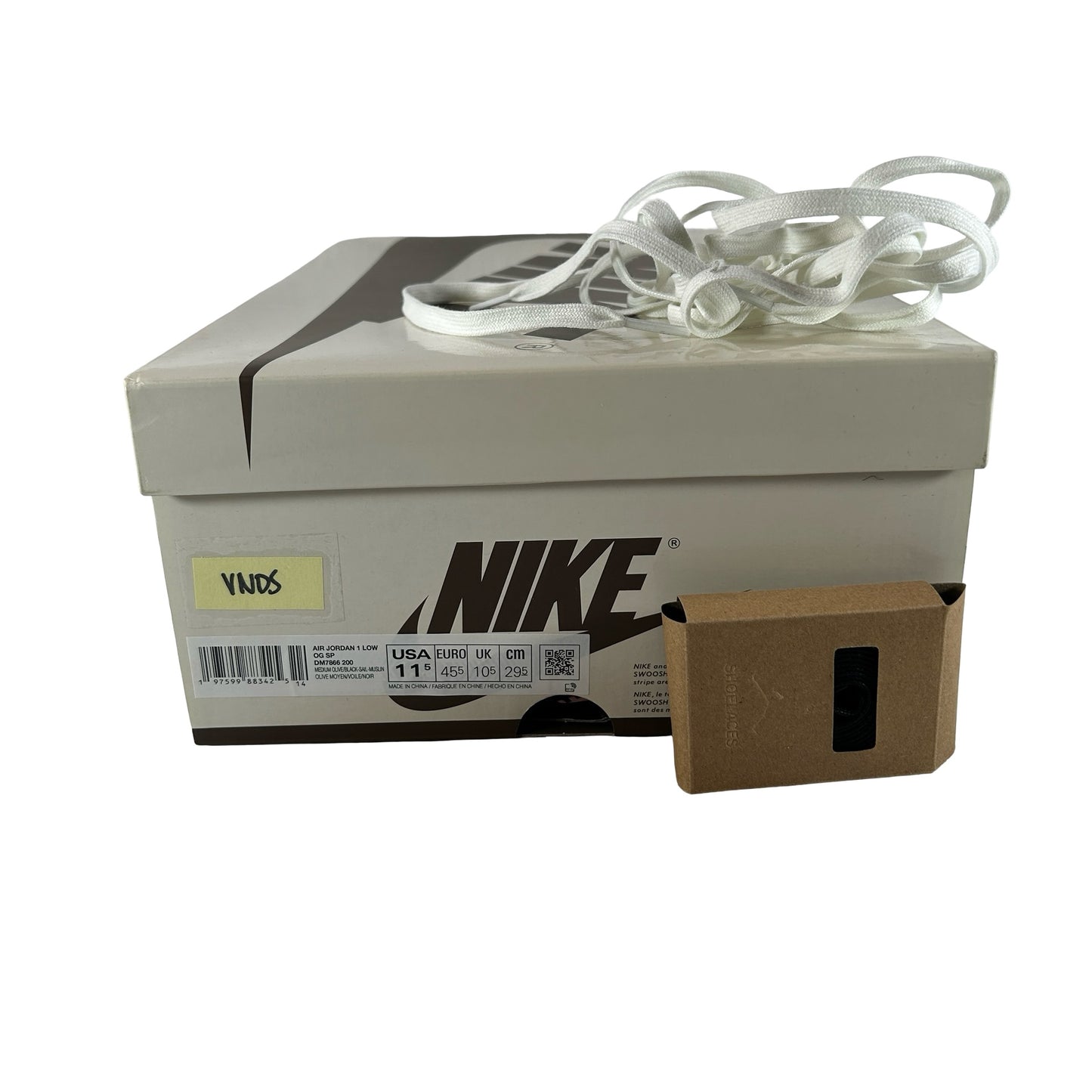 DM7866 200 Jordan 1 Retro Low OG SP Travis Scott Medium Olive [USED] - 11.5 M (VNDS)