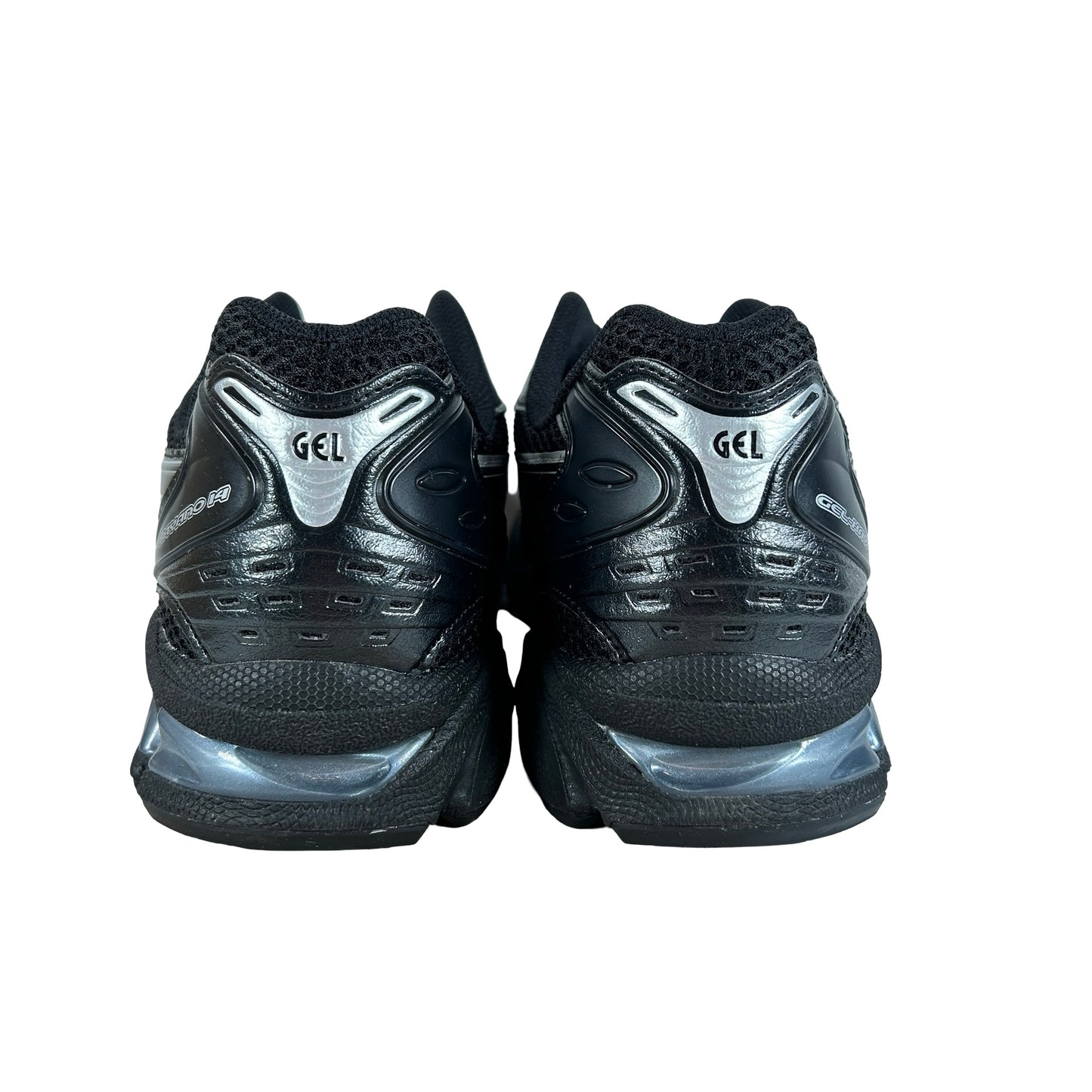 1201A019 006 ASICS Gel-Kayano 14 Black Pure Silver [USED] - 10 M (Used)