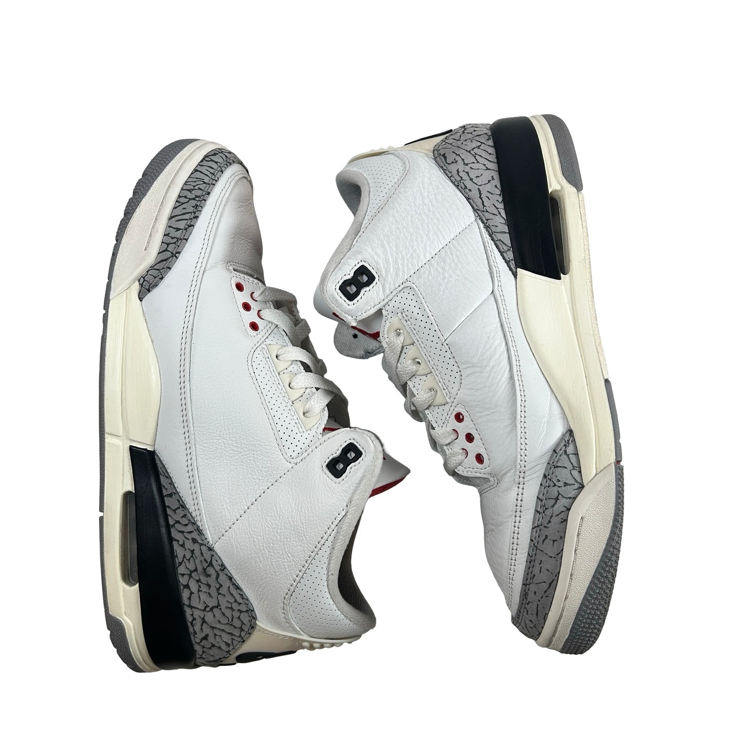 DN3707 100 Jordan 3 Retro White Cement Reimagined [USED] - 10 M (Used19)