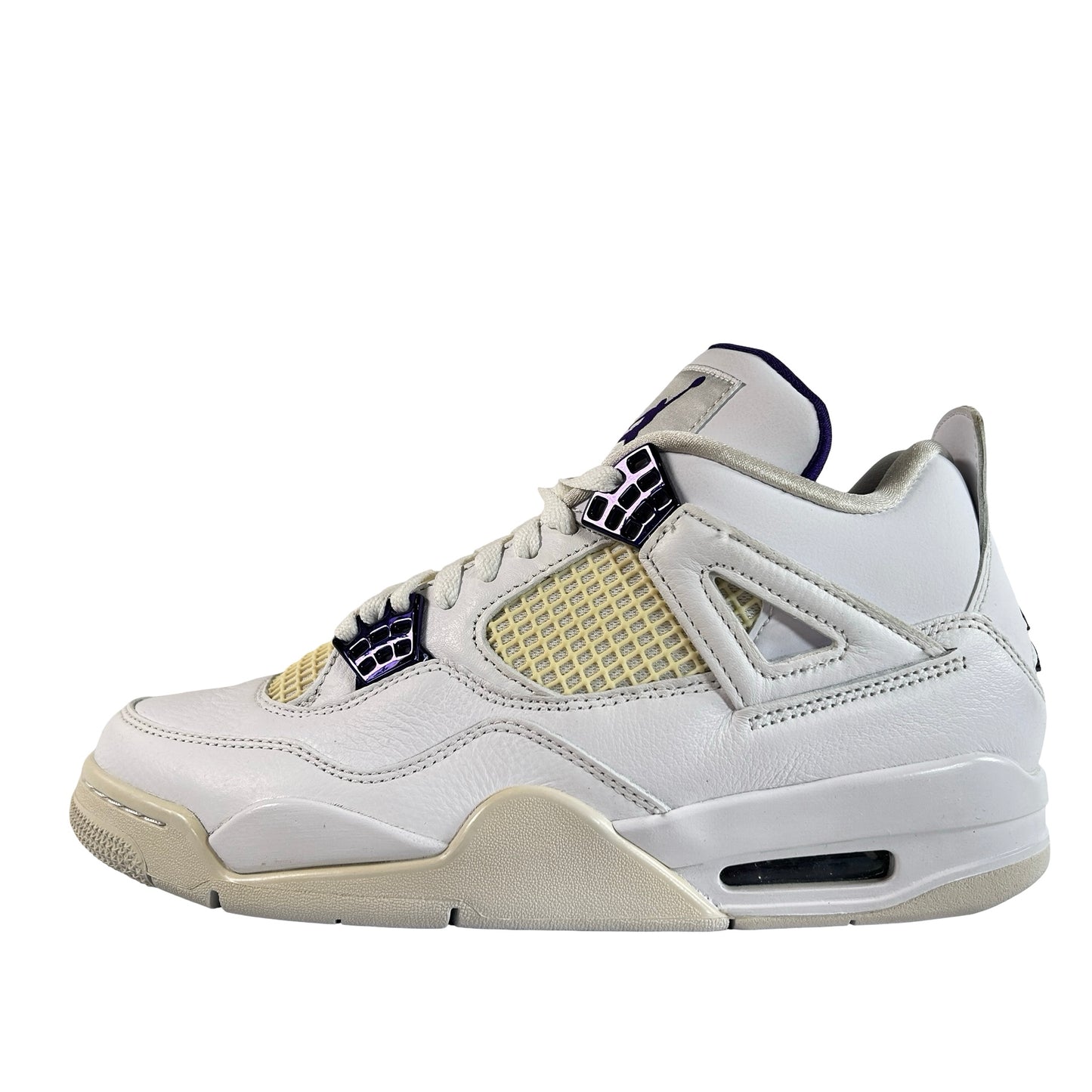 CT8527 115 Jordan 4 Retro Metallic Purple [CONDITIONAL] - 8.5 M (Yellowing)