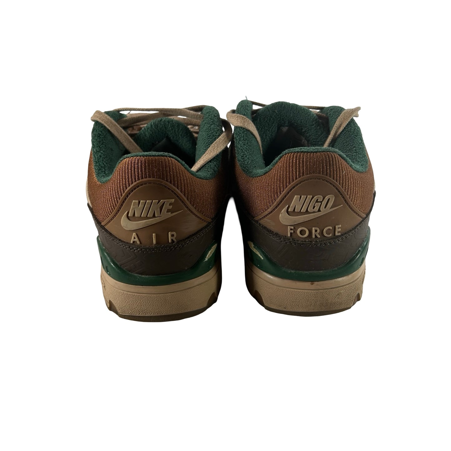 HQ0260 201 Nike Air Force 3 Low SP Nigo Baroque Brown [USED] - 10.5 M (Used)