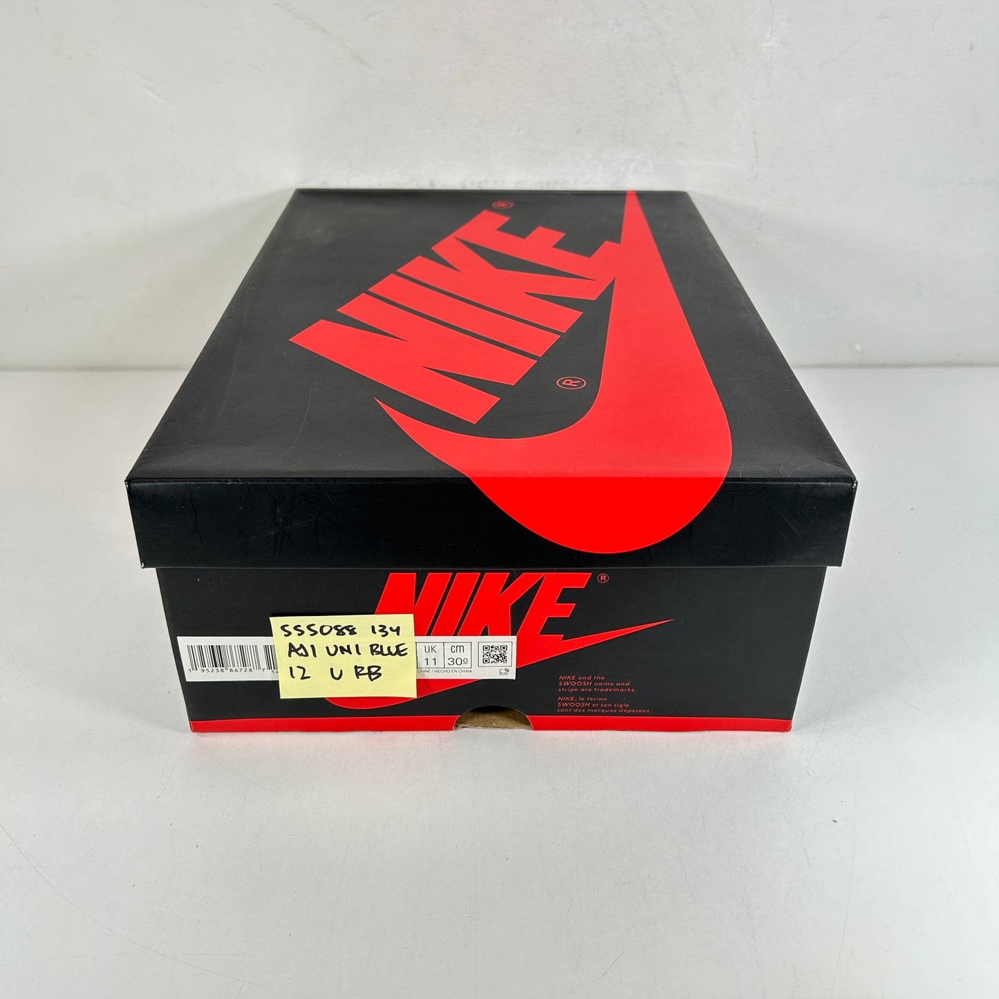 555088 134 Jordan 1 University Blue [USED] - 12 M (Used) (Replace Box)