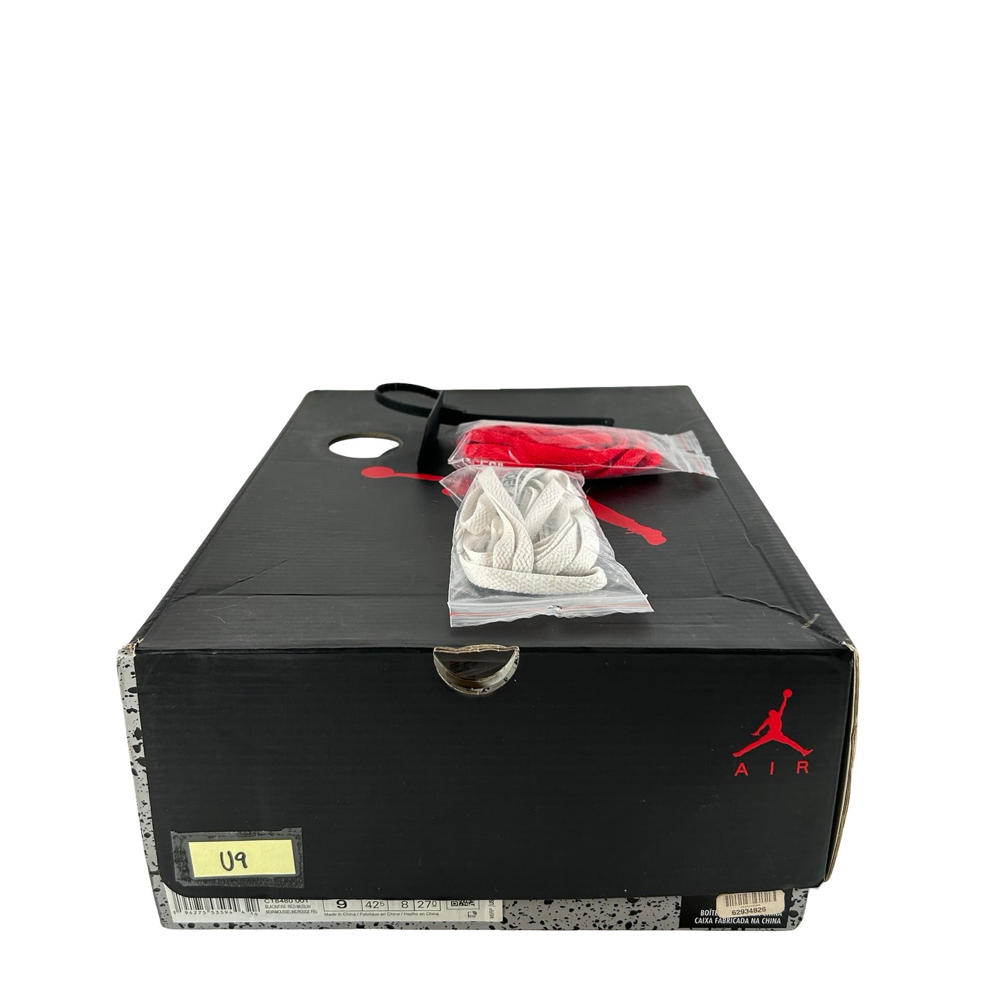 CT8480 001 Jordan 5 Off-White Black [USED] - 9 M (Used9)