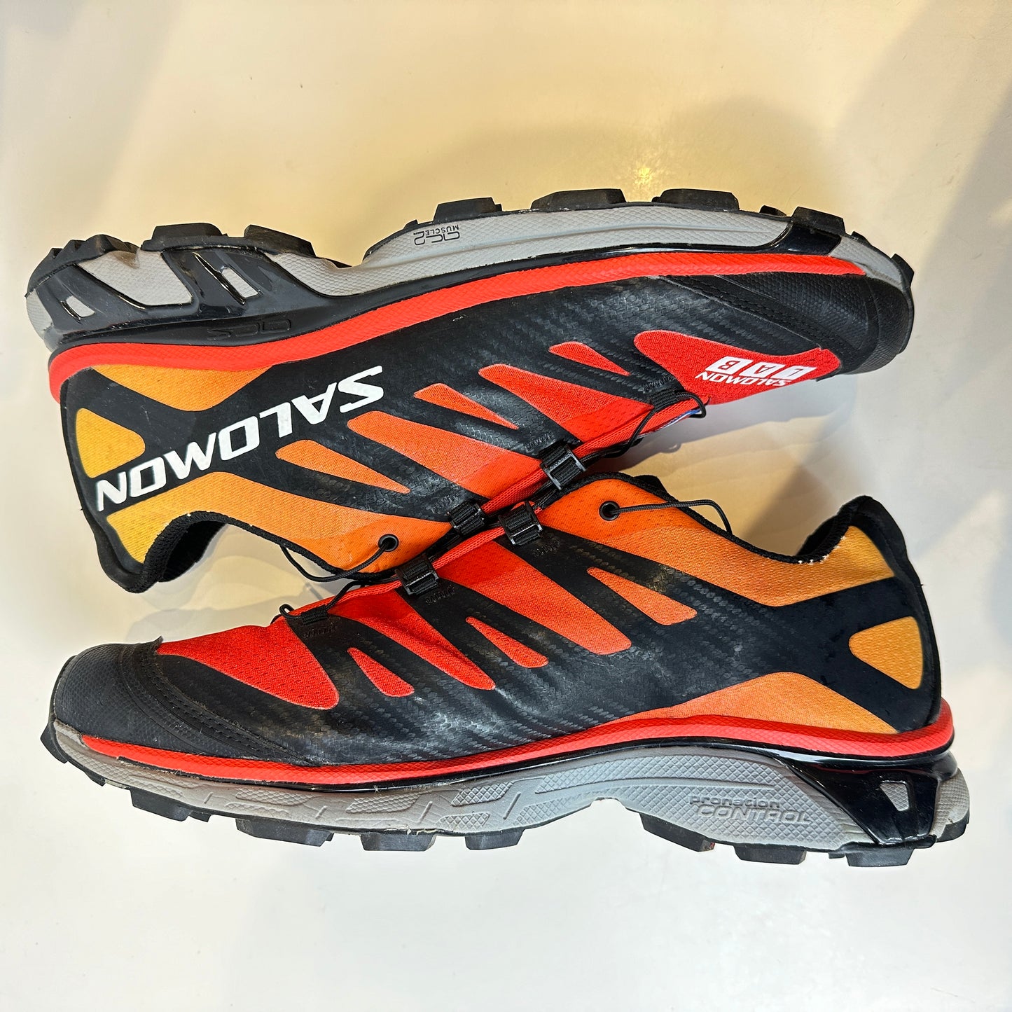 409517 Salomon S/Lab XT-4 Adv Fiery Red Impact Yellow [USED] - 11 M (Used) (No Box)