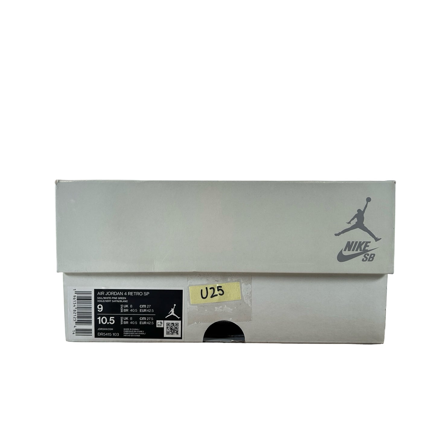 DR5415 103 Jordan 4 Retro SB Pine Green [USED] - 9 M (Used25)