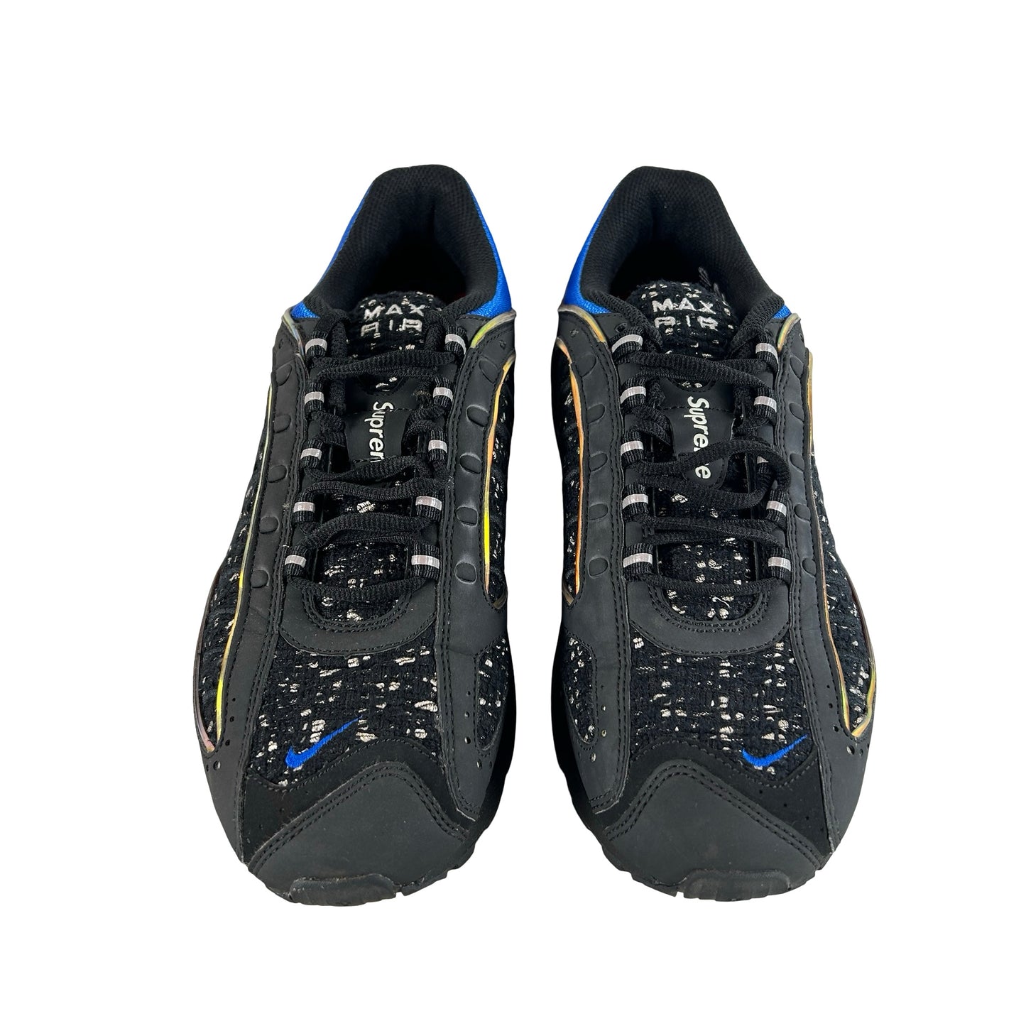 AT3854 001 Nike Air Max Tailwind 4 Supreme Black SAMPLE [USED] - 9 M (Used)