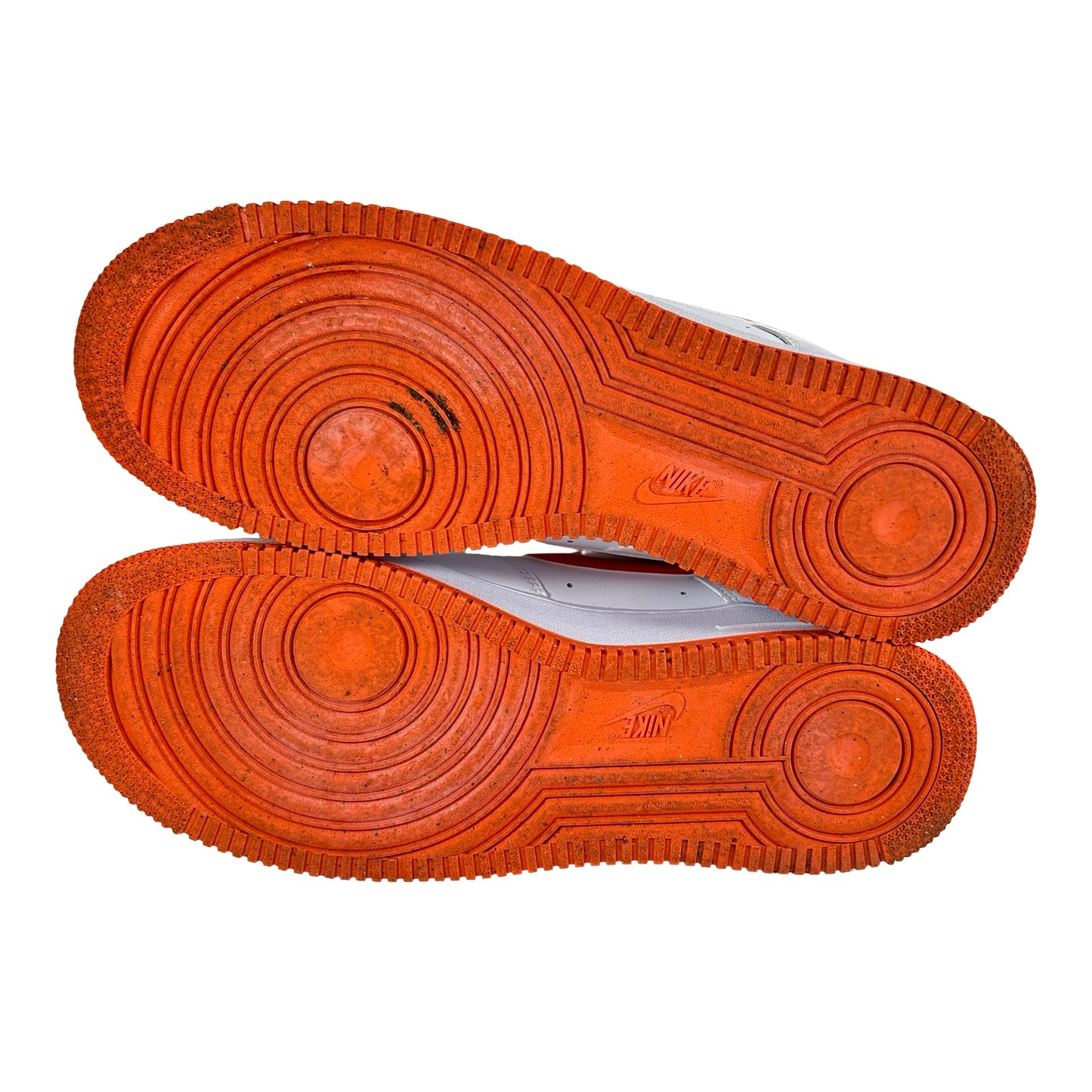 FJ4146 109 Nike Air Force 1 Low '07 Safety Orange [USED] - 9 M (Used) (No Box)