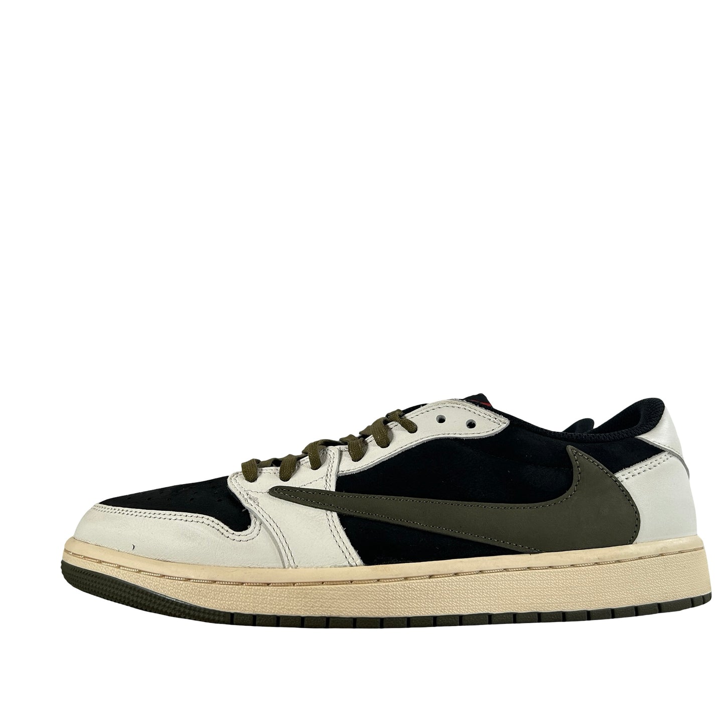 DZ4137 106 Jordan 1 Retro Low OG SP Travis Scott Olive (W) [USED] - 12 W (Used2)