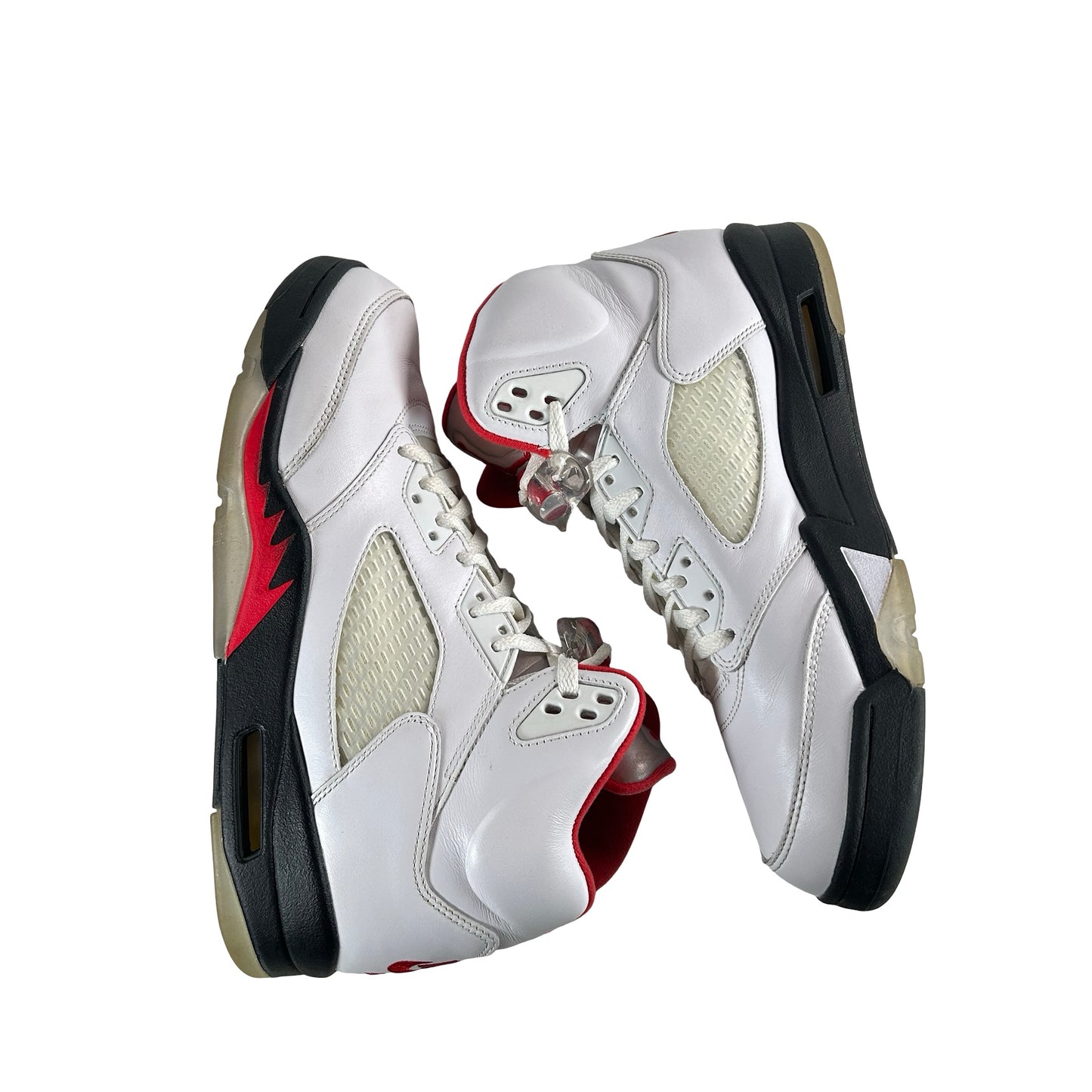 DA1911 102 Jordan 5 Retro Fire Red Silver Tongue (2020) [USED] - 11 M (Used3)