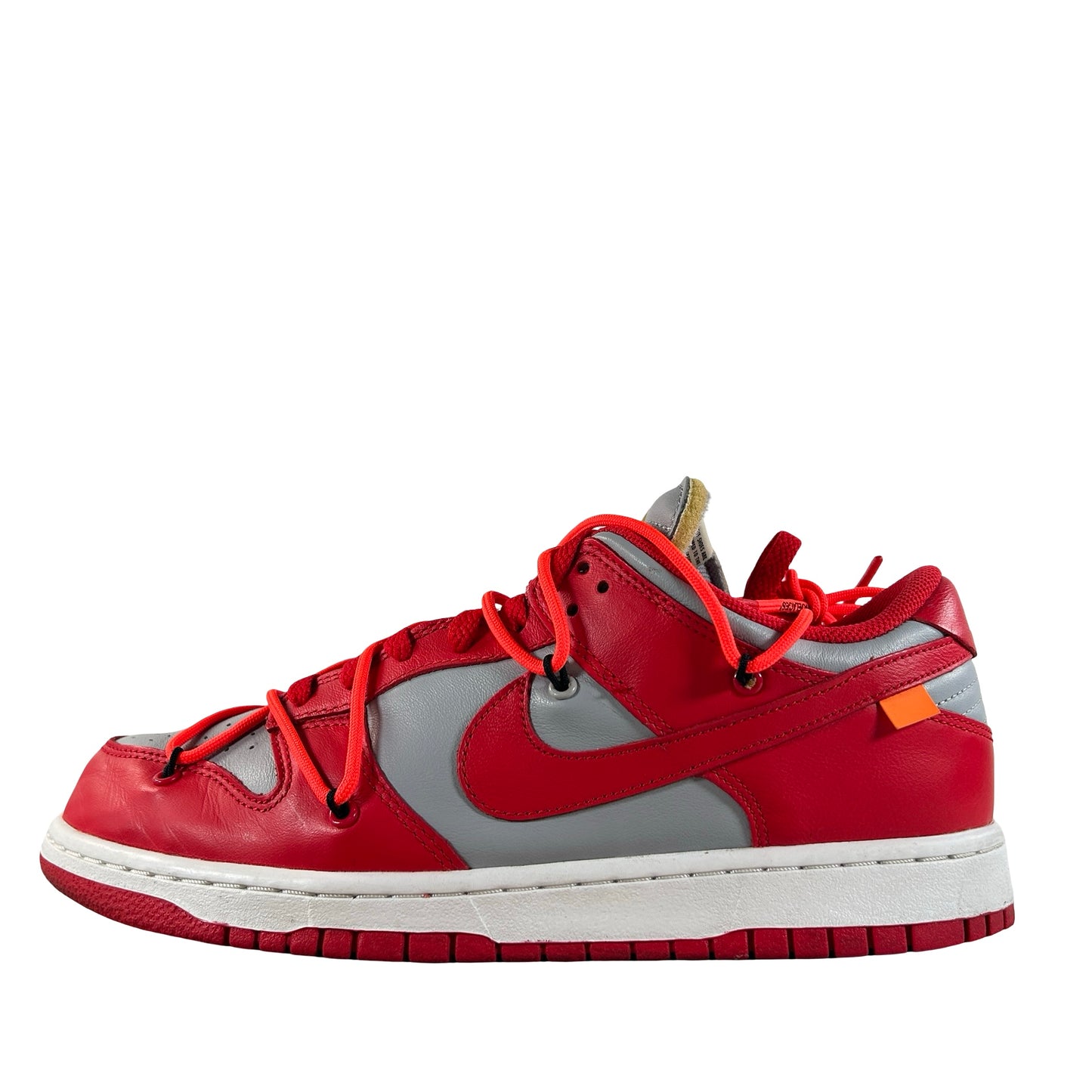 CT0856 600 Dunk Low Off-White Red [USED] - 9 M (Used4)