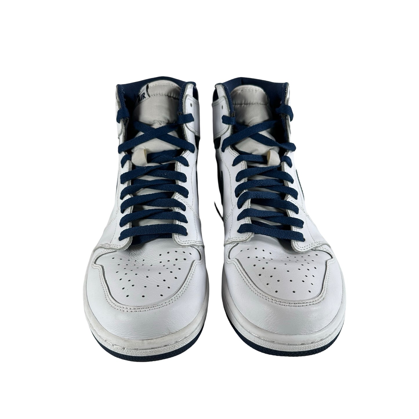 555088 106 Air Jordan 1 Retro High OG Metallic Navy 2016 [USED] - 12 (Used) (No Box)